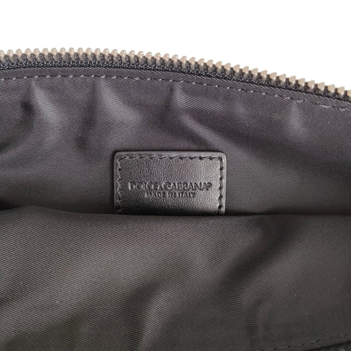 Dolce & Gabbana Super Pig Dg Love Print Handpouch Clutch Bag In Red