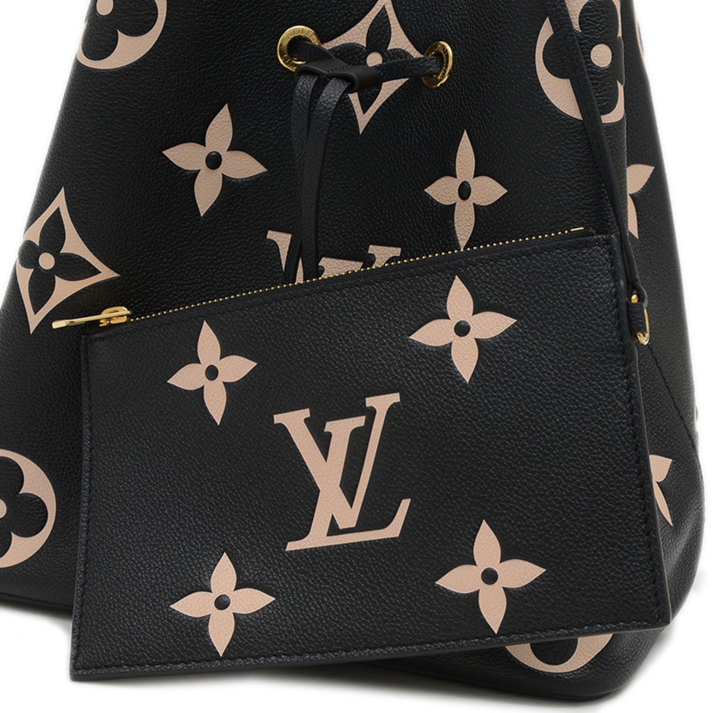 Louis Vuitton Monogram Empreinte Neonoe Mm 2Way Bag Shoulder Black M45497