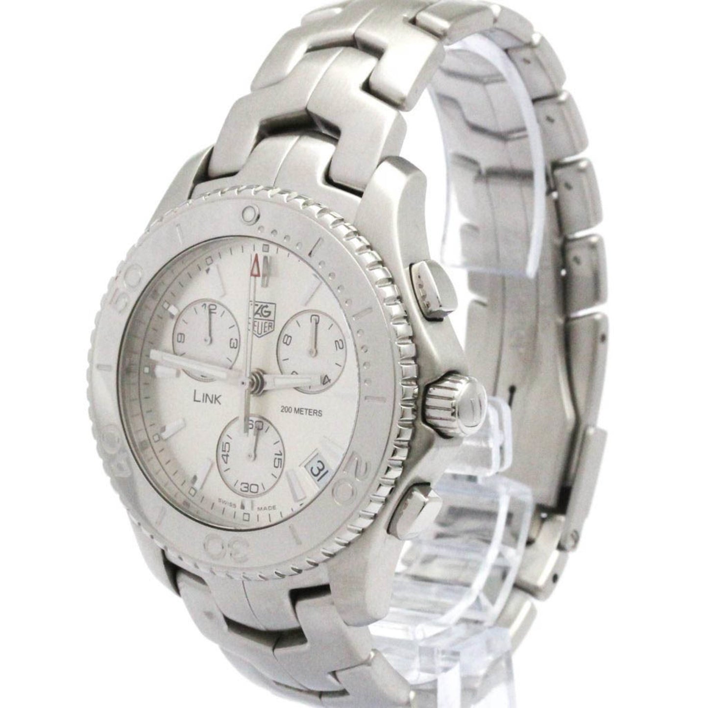 Tag Heuer Link Chronograph Steel Automatic