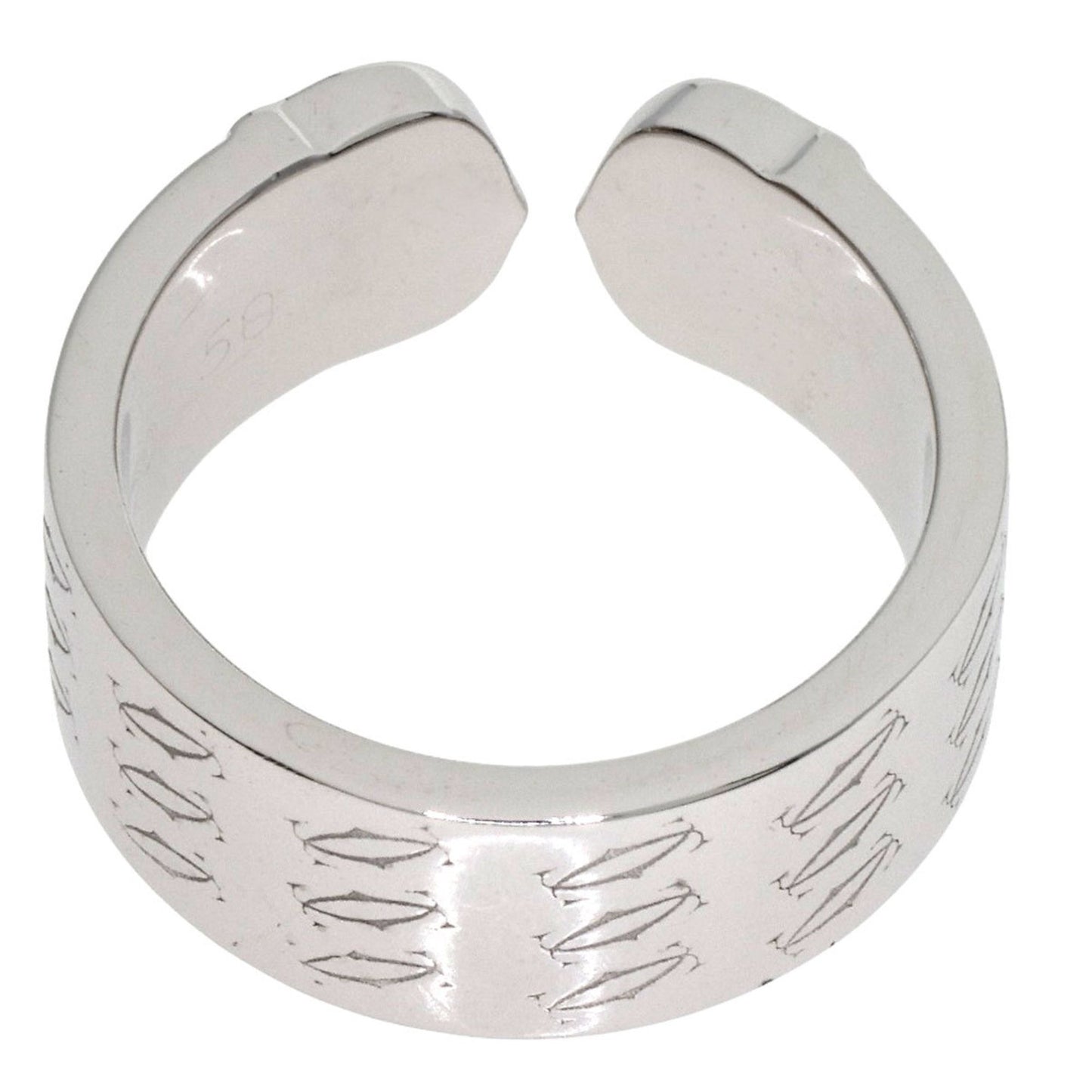 Cartier C2 2000 Limited Edition #50 Ring In 18K White Gold