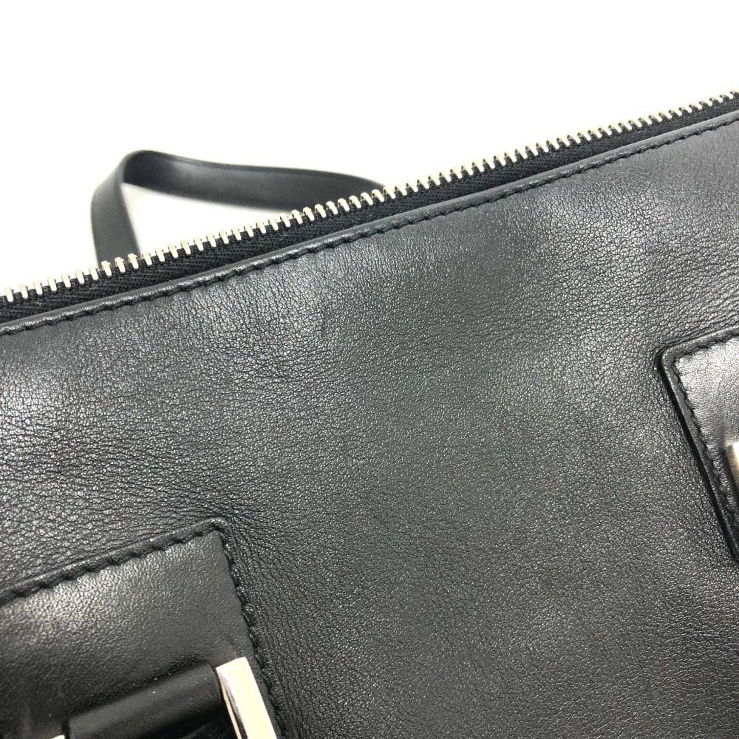 Bvlgari Cylinder Handbag Leather