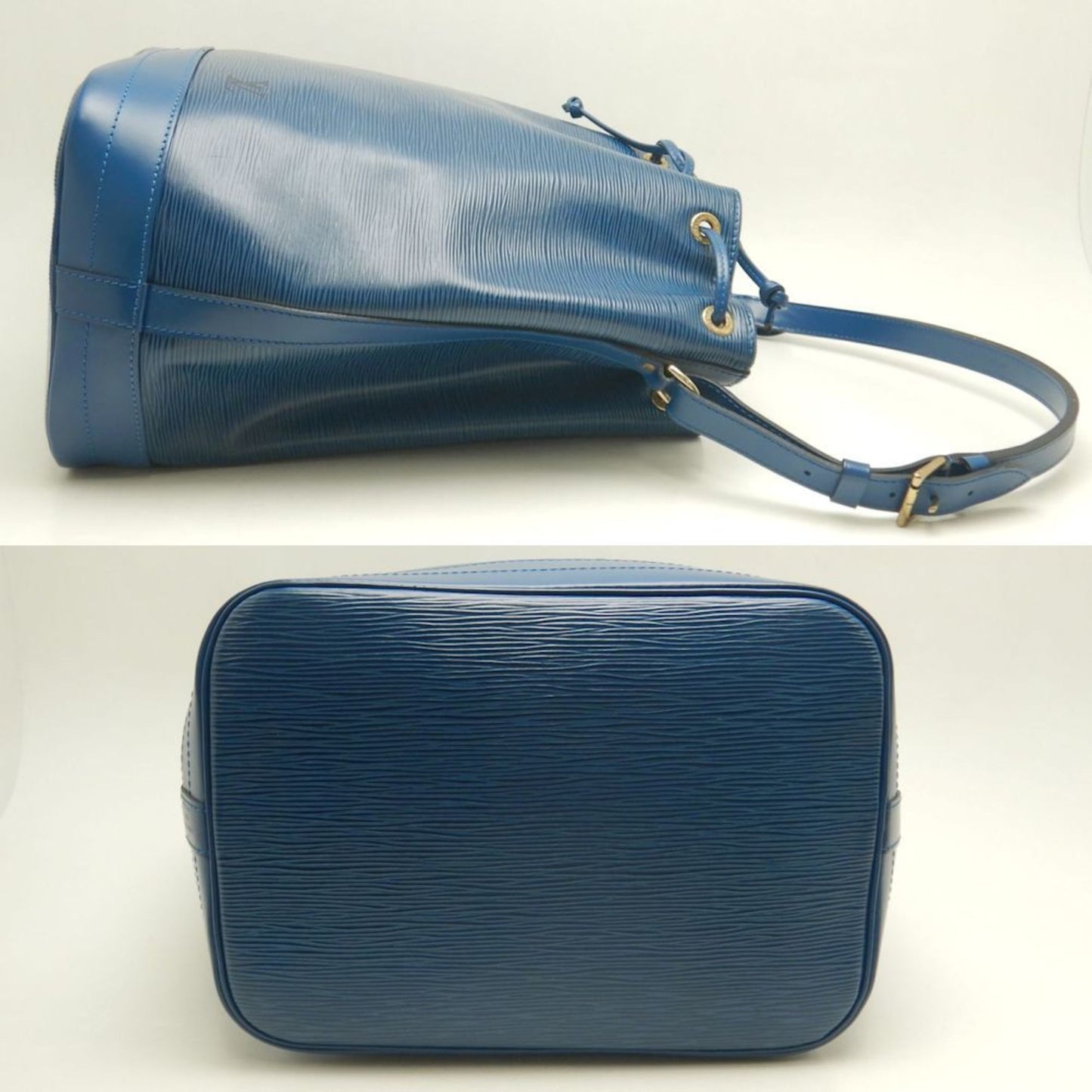 Louis Vuitton Epi Noe M44005 Shoulder Bag In Toledo Blue
