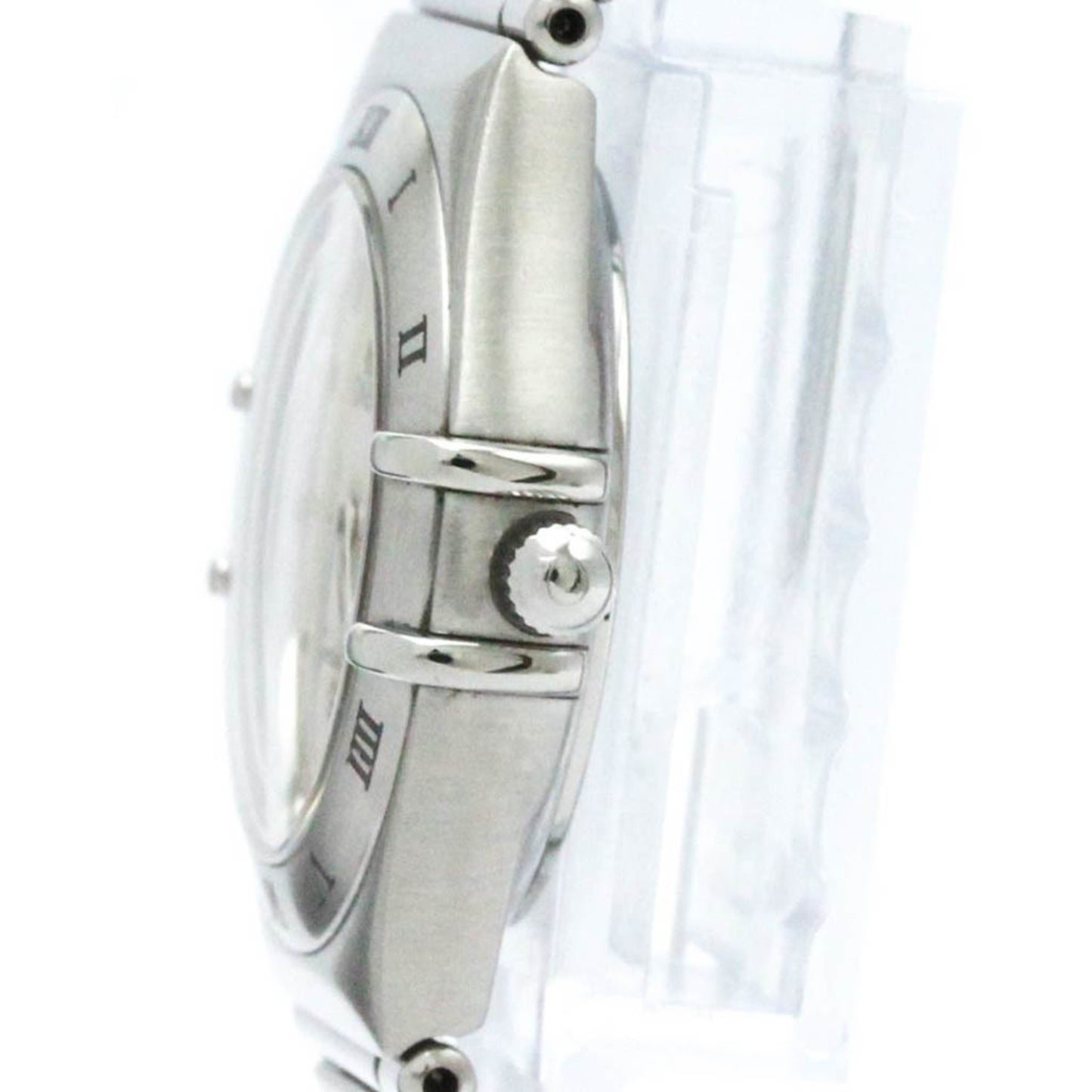 Polished Omega Constellation Steel Quartz