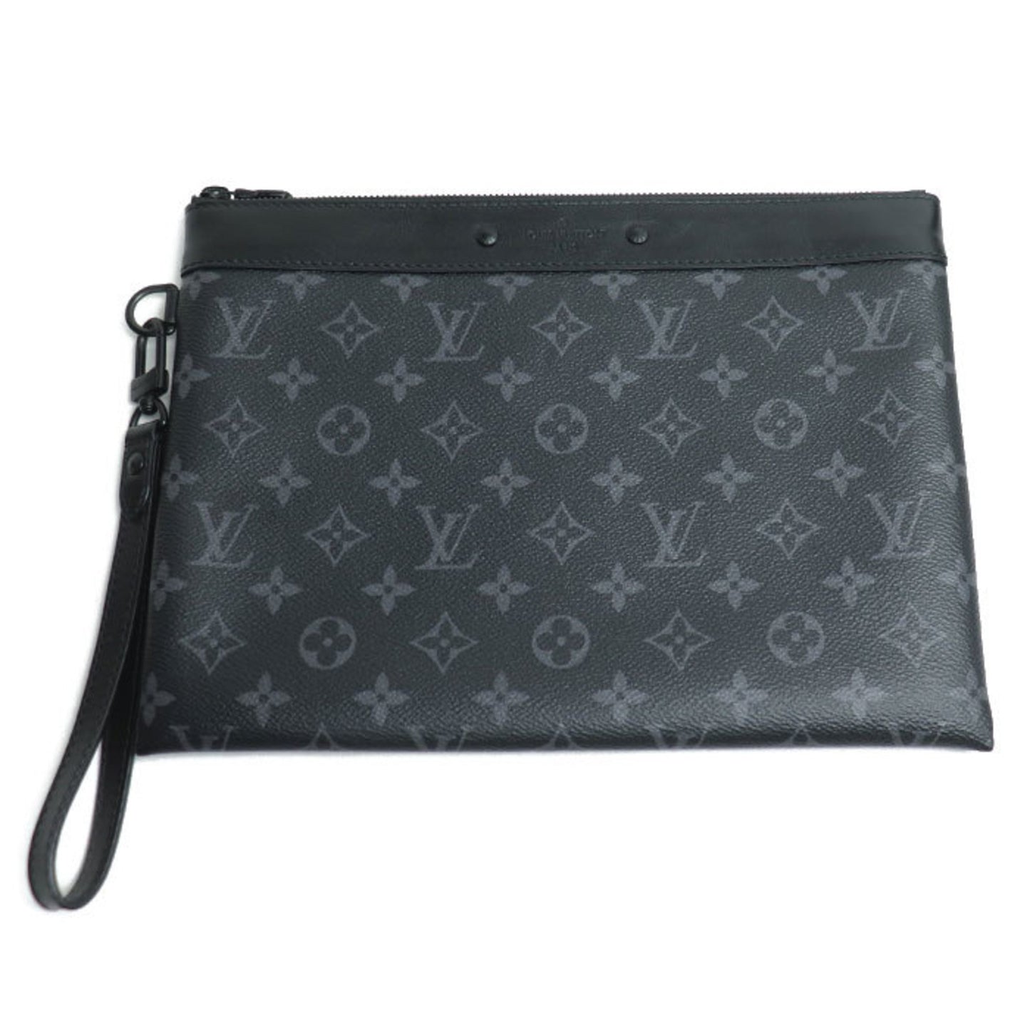 Louis Vuitton Louis Vuitton Pochette To Go Clutch Bag Monogram Eclipse Black M81569