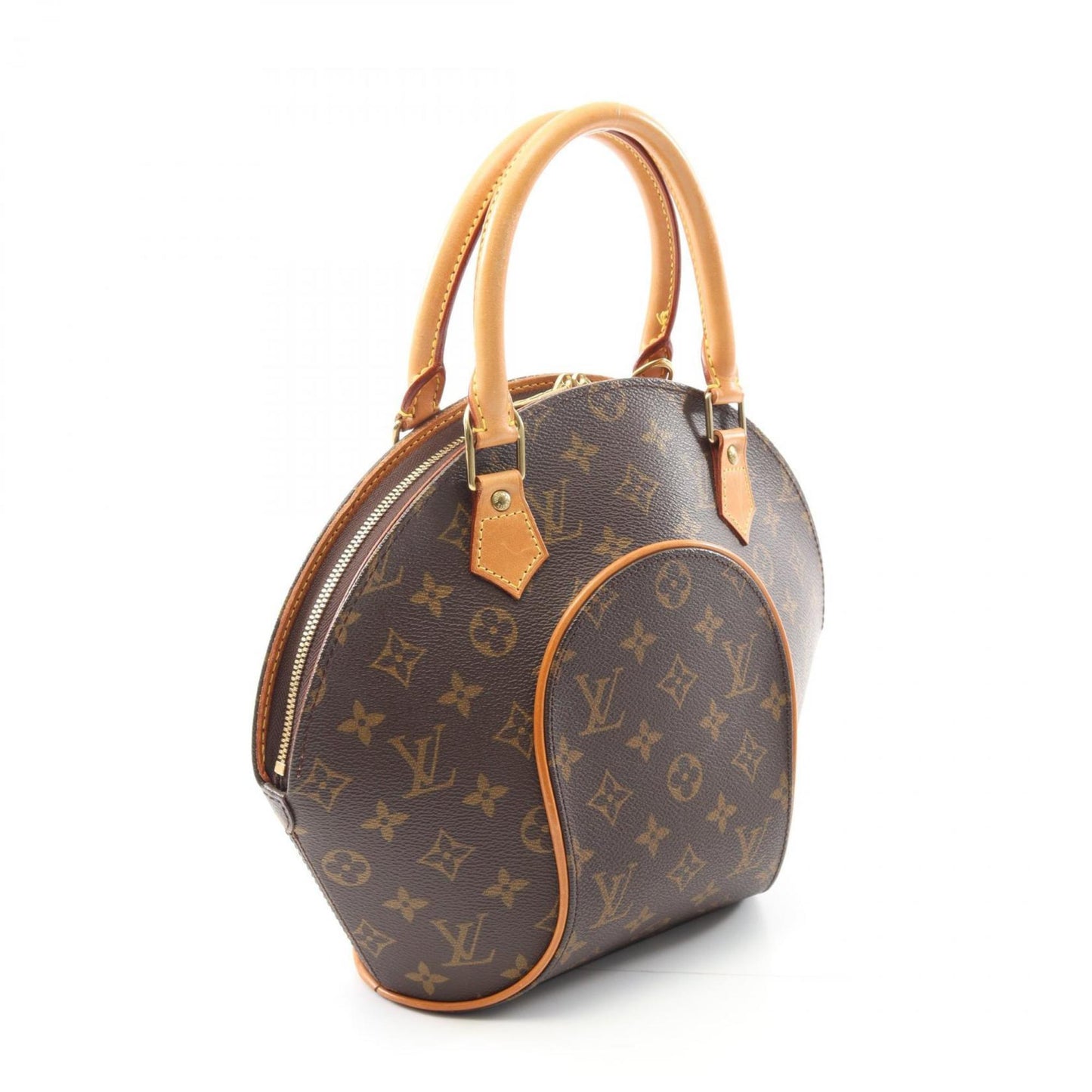 Louis Vuitton Ellipse Pm Monogram Handbag Coated Canvas Leather