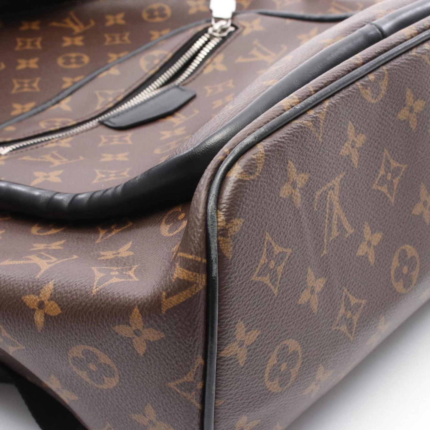 Louis Vuitton Josh Nv Monogram Macassar Backpack Coated Canvas Leather