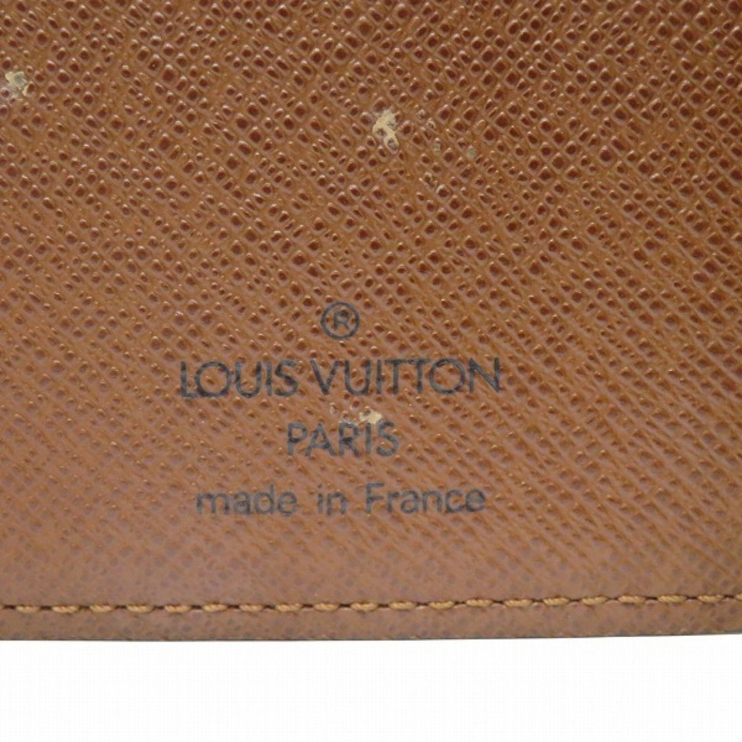 Louis Vuitton Monogram Porte Papier Zip M61207 Round Bi-Fold Wallet