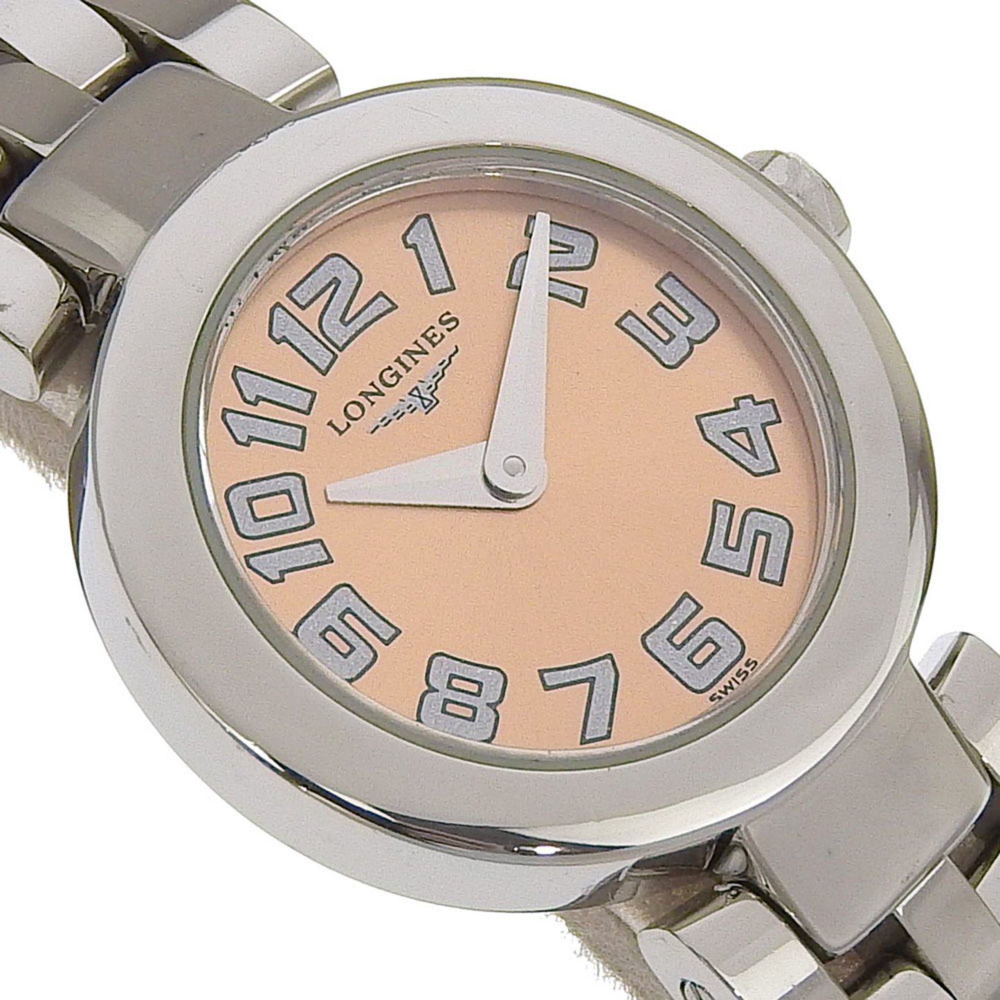 Longines Dolcevita Watch L5.174.4 Stainless Steel Quartz Analog Display