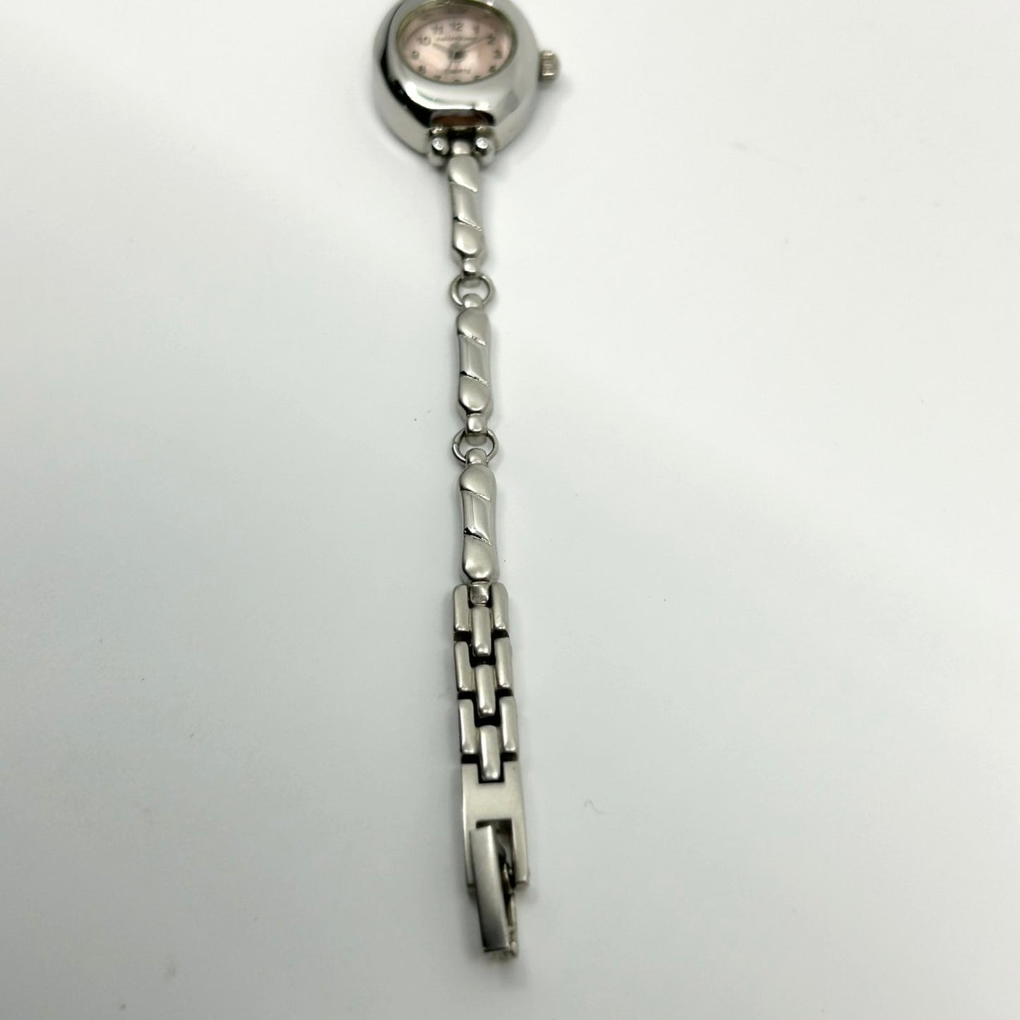 Valentino Valentine Women'S Quartz Watch With Pink Dial And Silver Bracelet