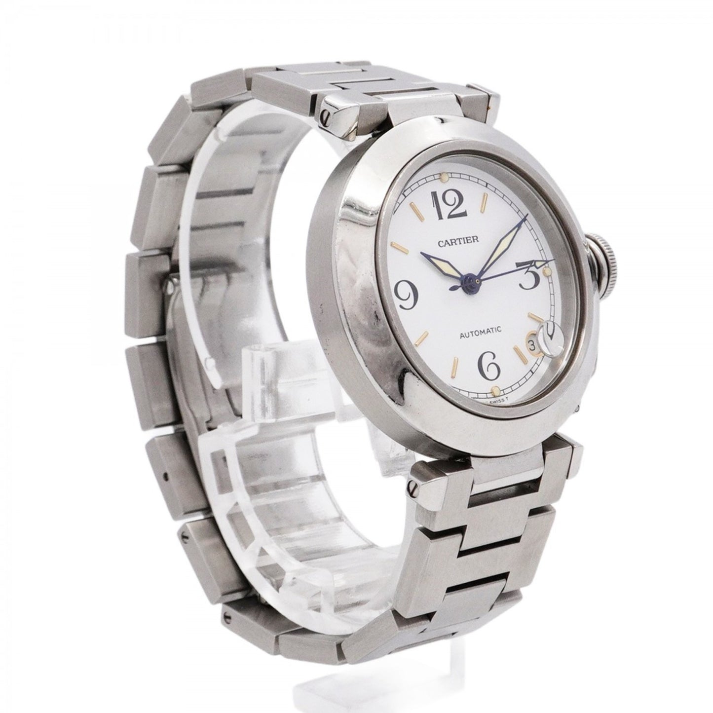 Cartier Pasha W31015M7 White Dial