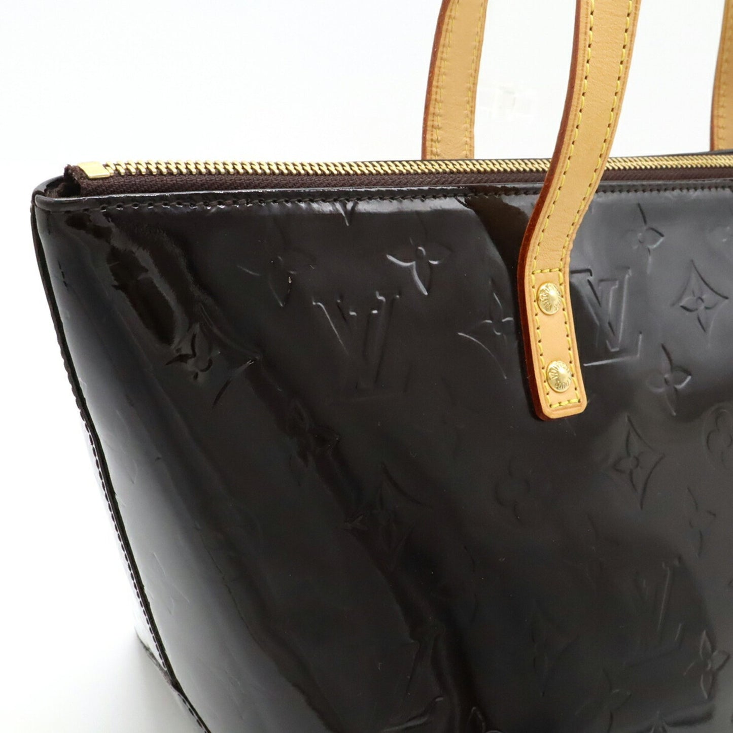 Louis Vuitton Louis Vuitton Monogram Vernis Peruvue Pm Handbag Tote Bag Mini Amarante M93585