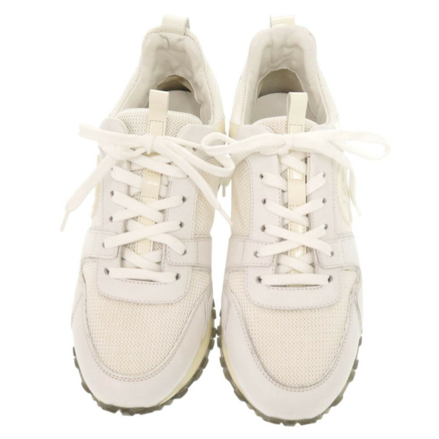 Louis Vuitton Runaway Lv Size 36 Leather White Sneakers 1097Louis Vuitton
