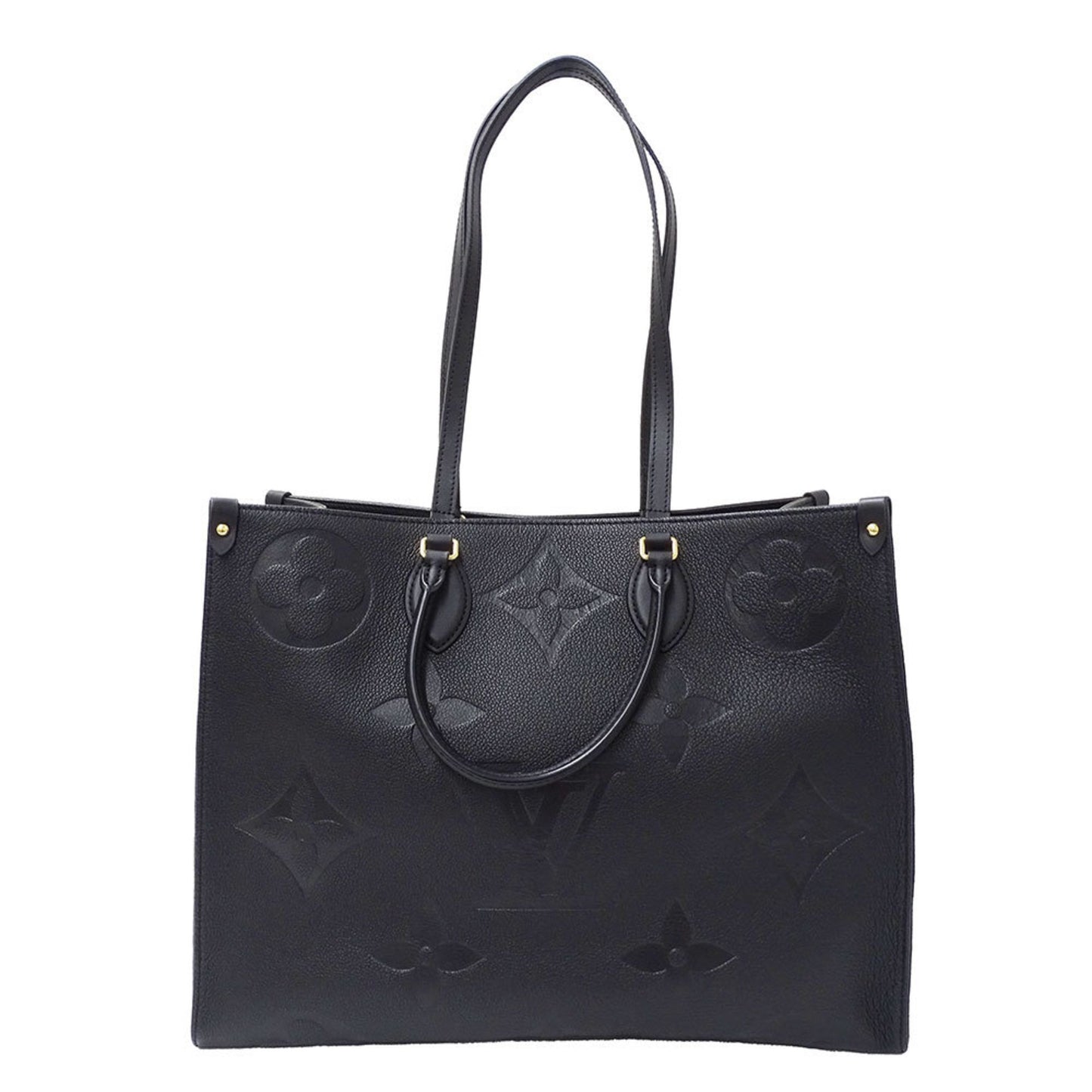 Louis Vuitton Monogram Empreinte On The Go Gm Tote Bag In Black