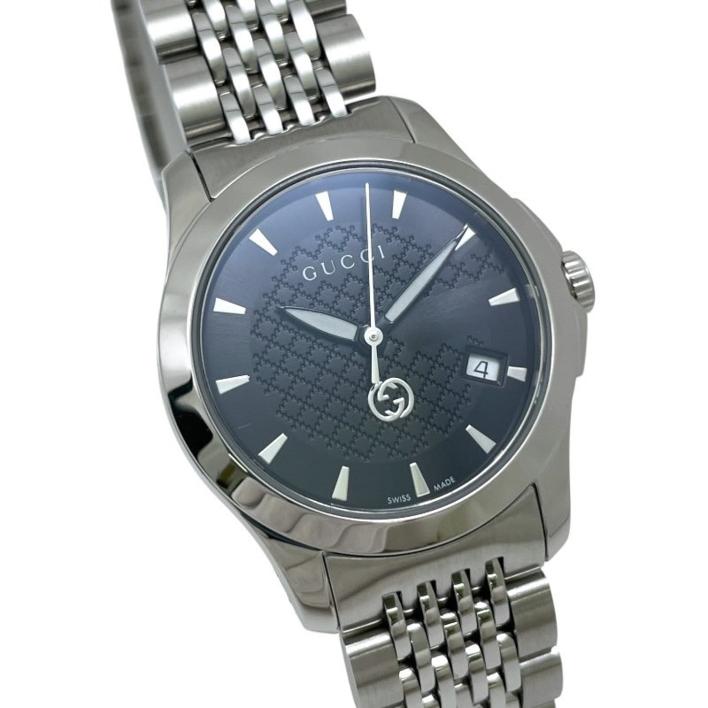 Gucci G-Timeless 126.5 Stainless Steel