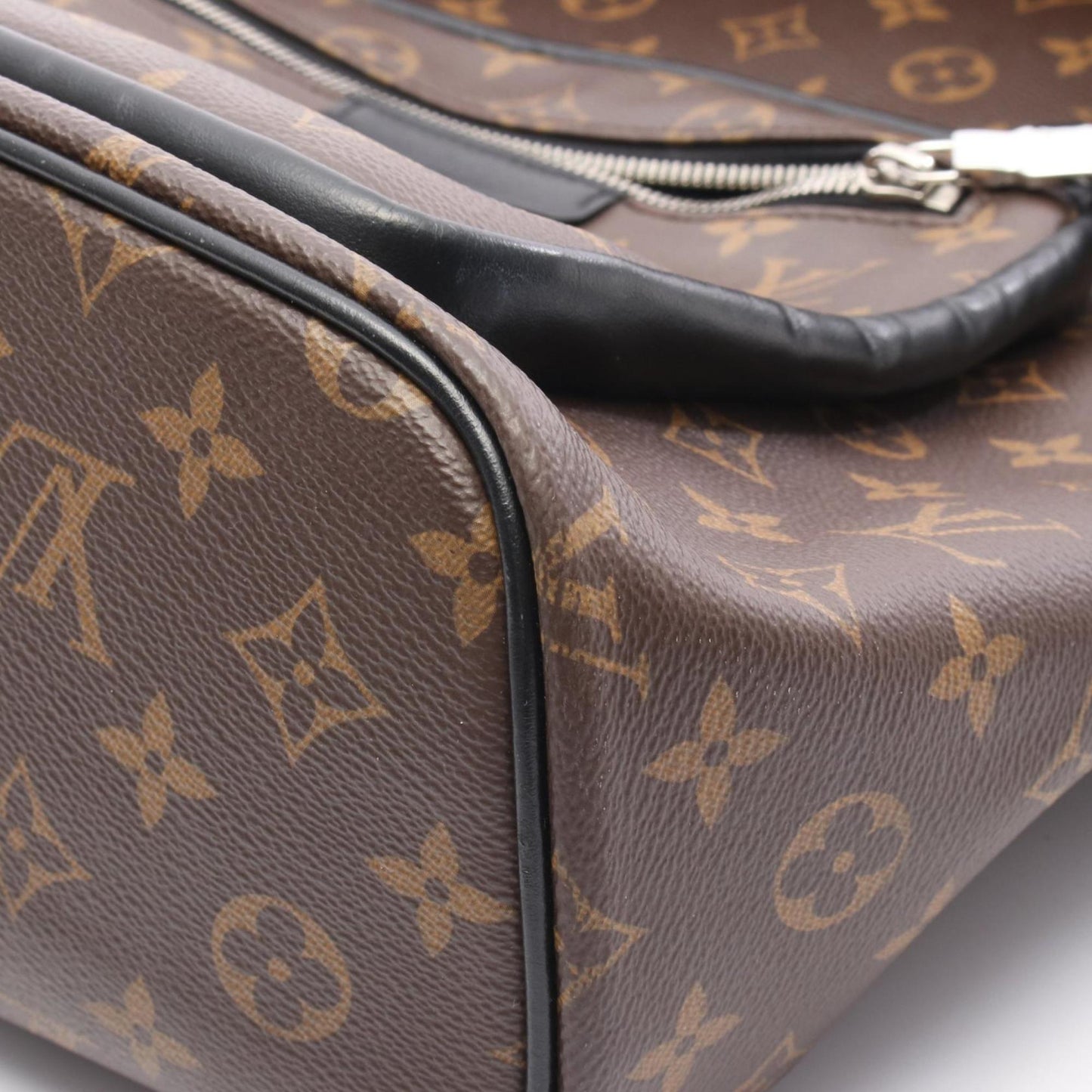 Louis Vuitton Josh Nv Monogram Macassar Backpack Coated Canvas Leather
