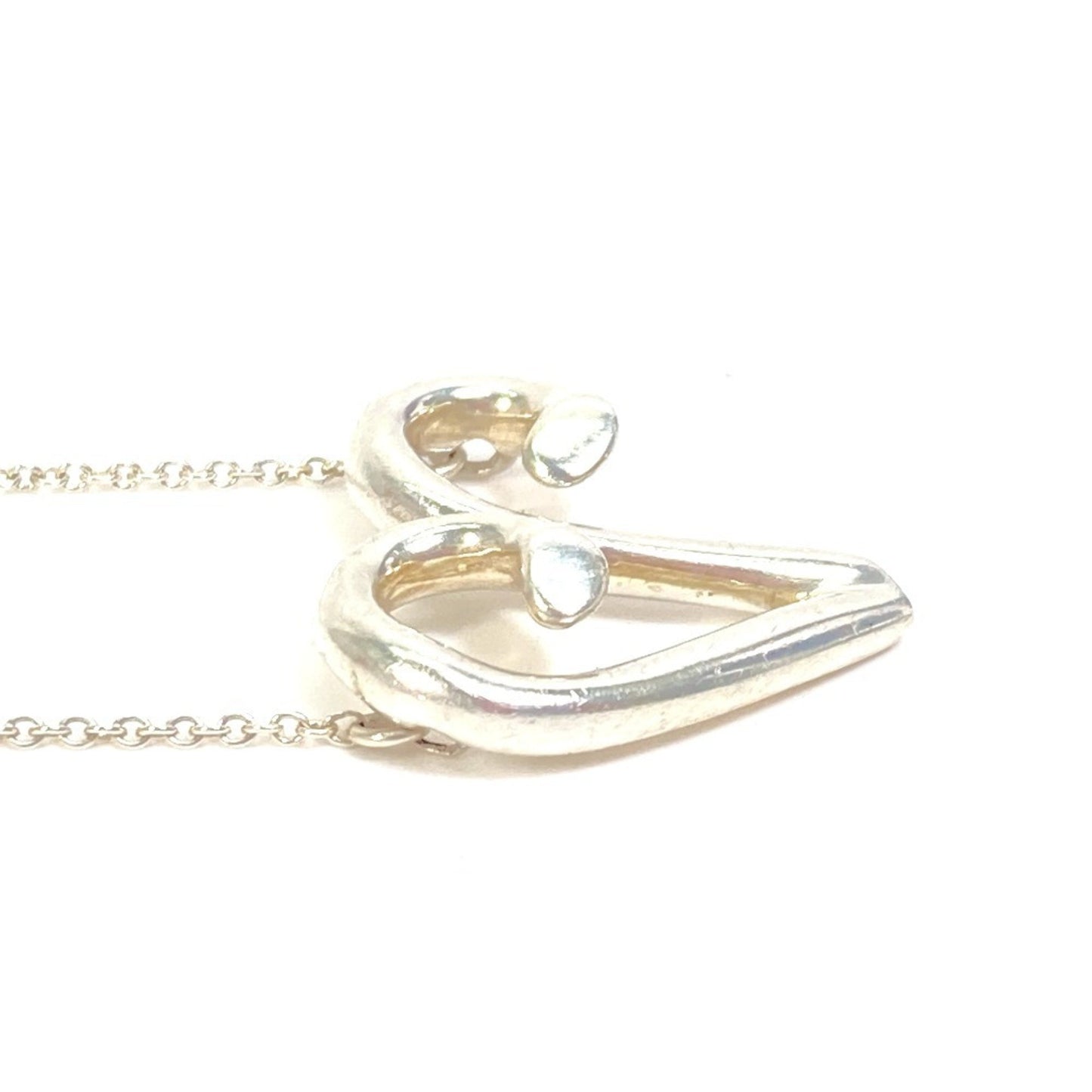 Tiffany&Co. Tiffany V Initial Paloma Picasso Accessory Pendant Necklace Sv925