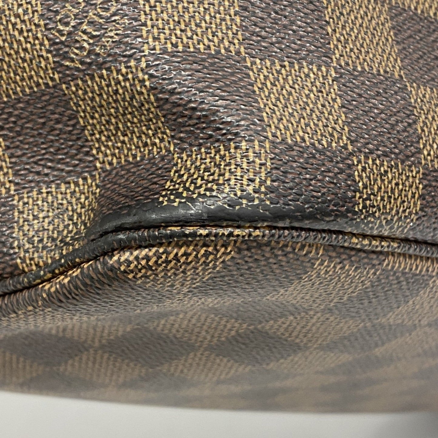 Louis Vuitton Damier Neverfull Mm Tote Bag N51105 Ebene