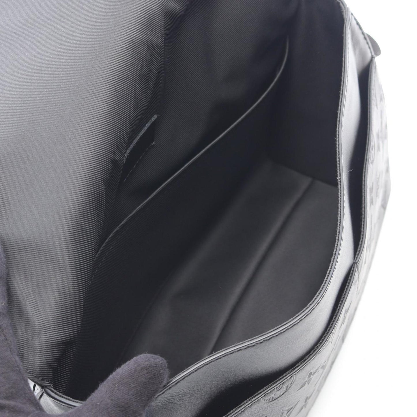 Louis Vuitton Sprinter Messenger Shoulder Bag In Monogram Shadow Leather