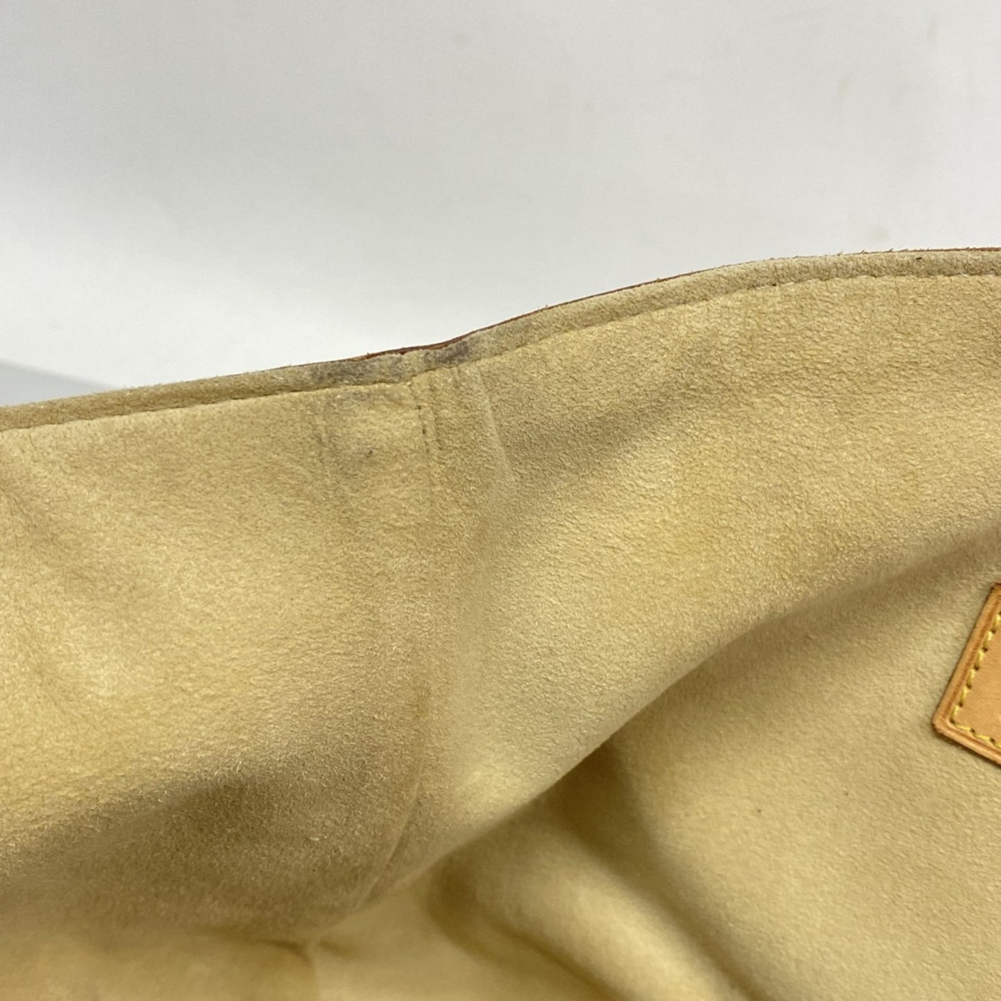 Louis Vuitton Damier Azur Hampstead Mm Tote Bag N51206 White