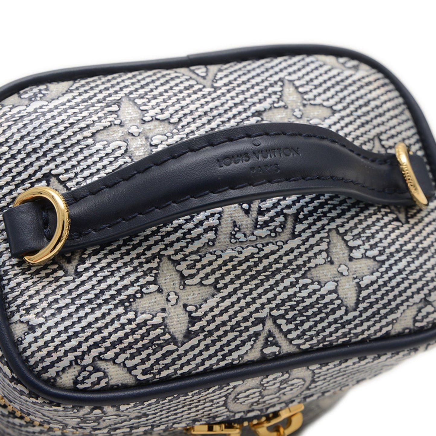 Louis Vuitton Monogram Laminated Micro Vanity Chain Shoulder Bag M52467 Bp