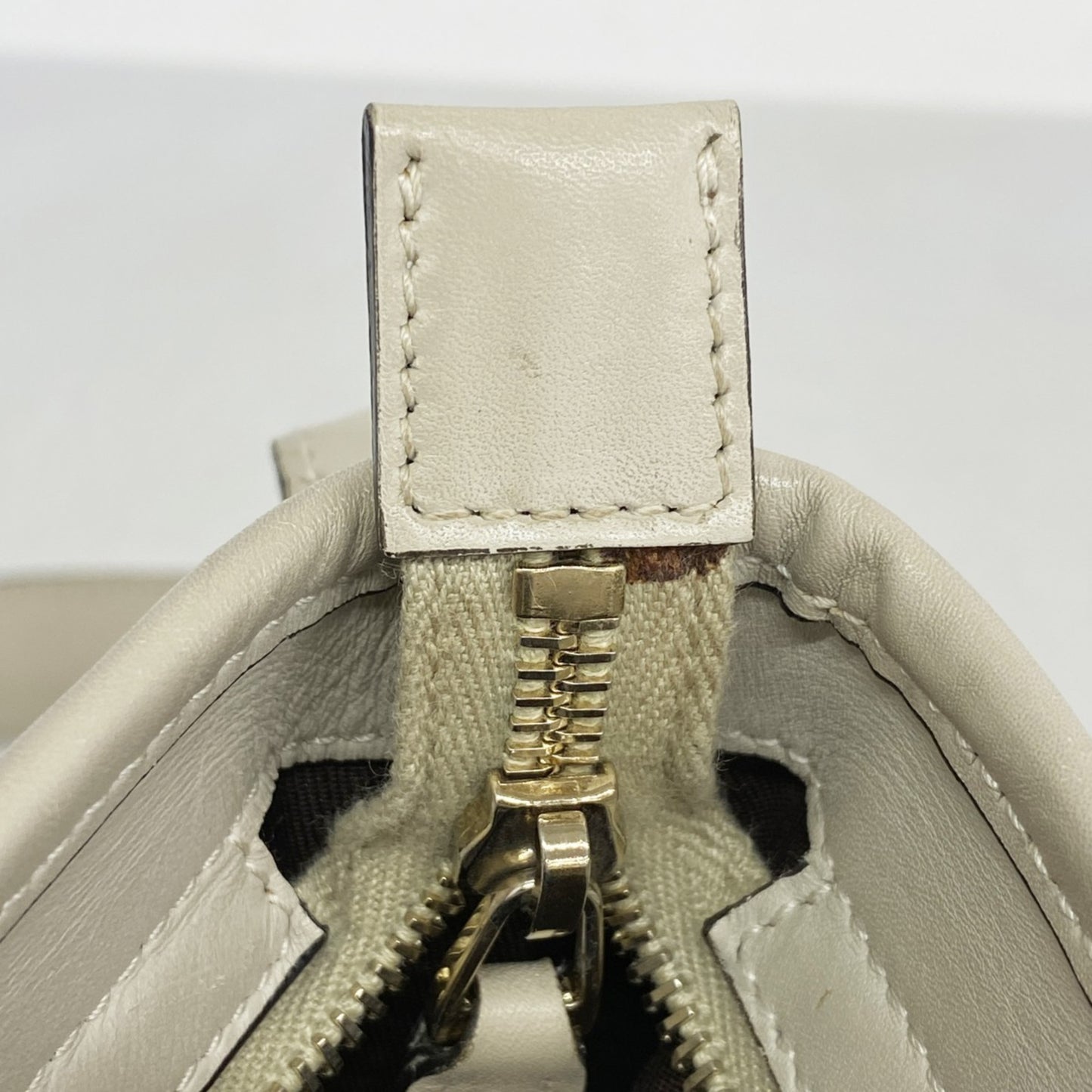 Gucci Gg Canvas Shoulder Bag 388930 Beige Champagne