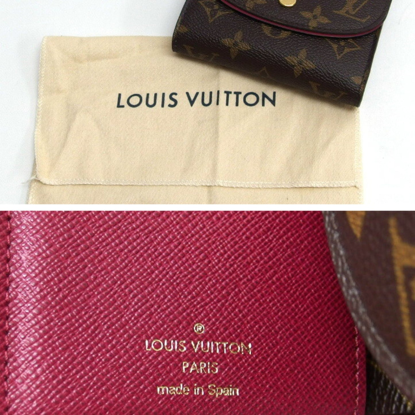 Louis Vuitton Monogram Portefeuille Ariane Tri-Fold Wallet