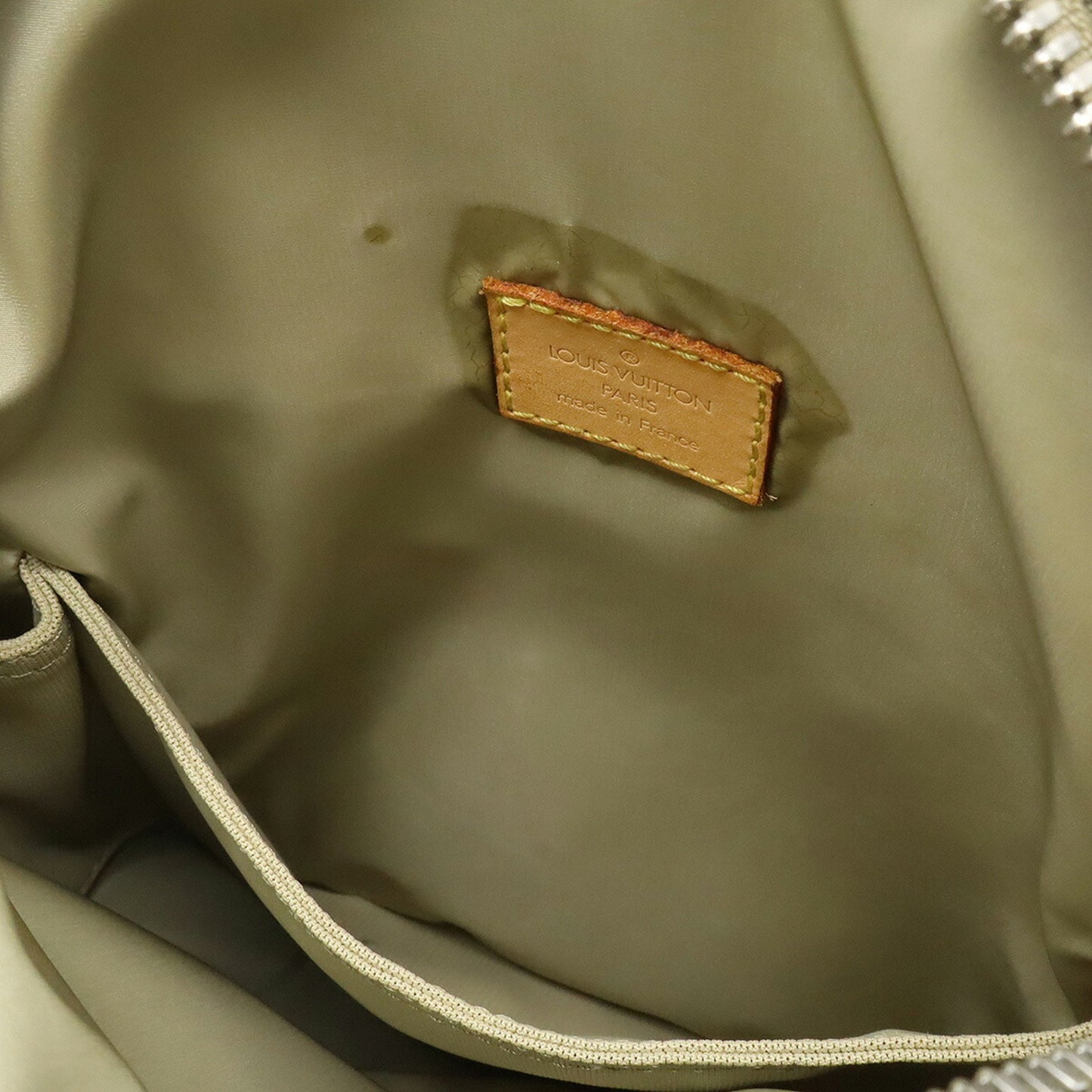 Louis Vuitton Damier Geant Citadan Shoulder Bag Canvas Tail Khaki M93040