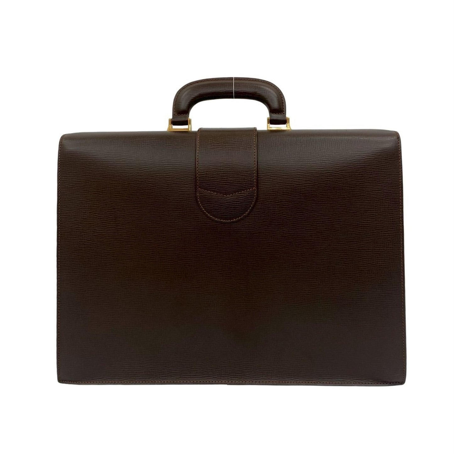 Loewe Anagram Embossed Logo Leather Business Briefcase Handbag