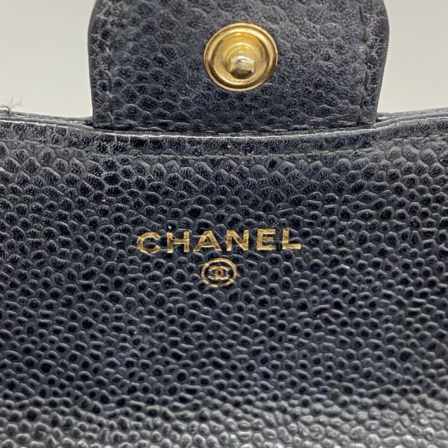 Chanel Matelasse Caviar Leather Long Wallet