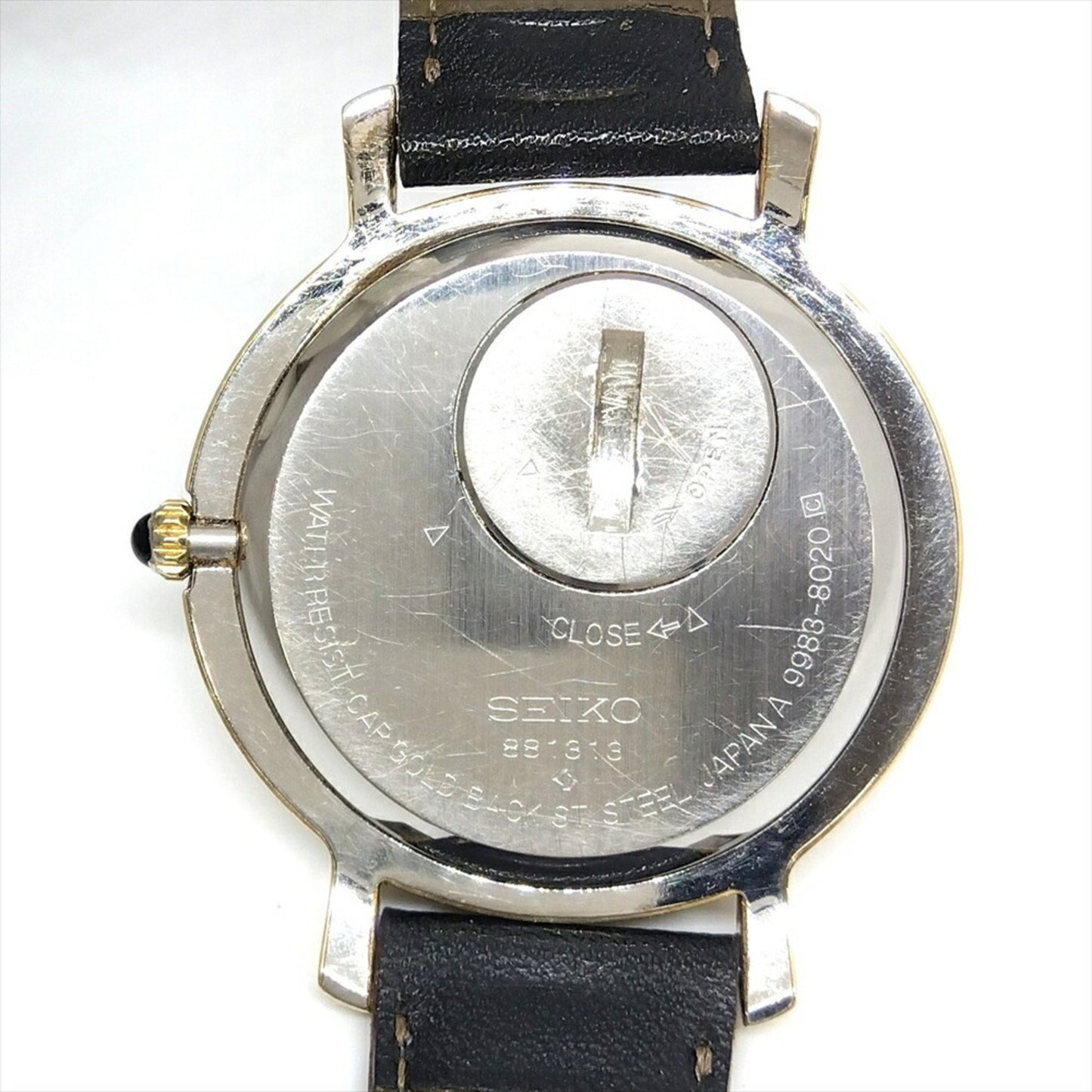 Seiko 9983-8020 Superior Watch Twin Quartz Ivory