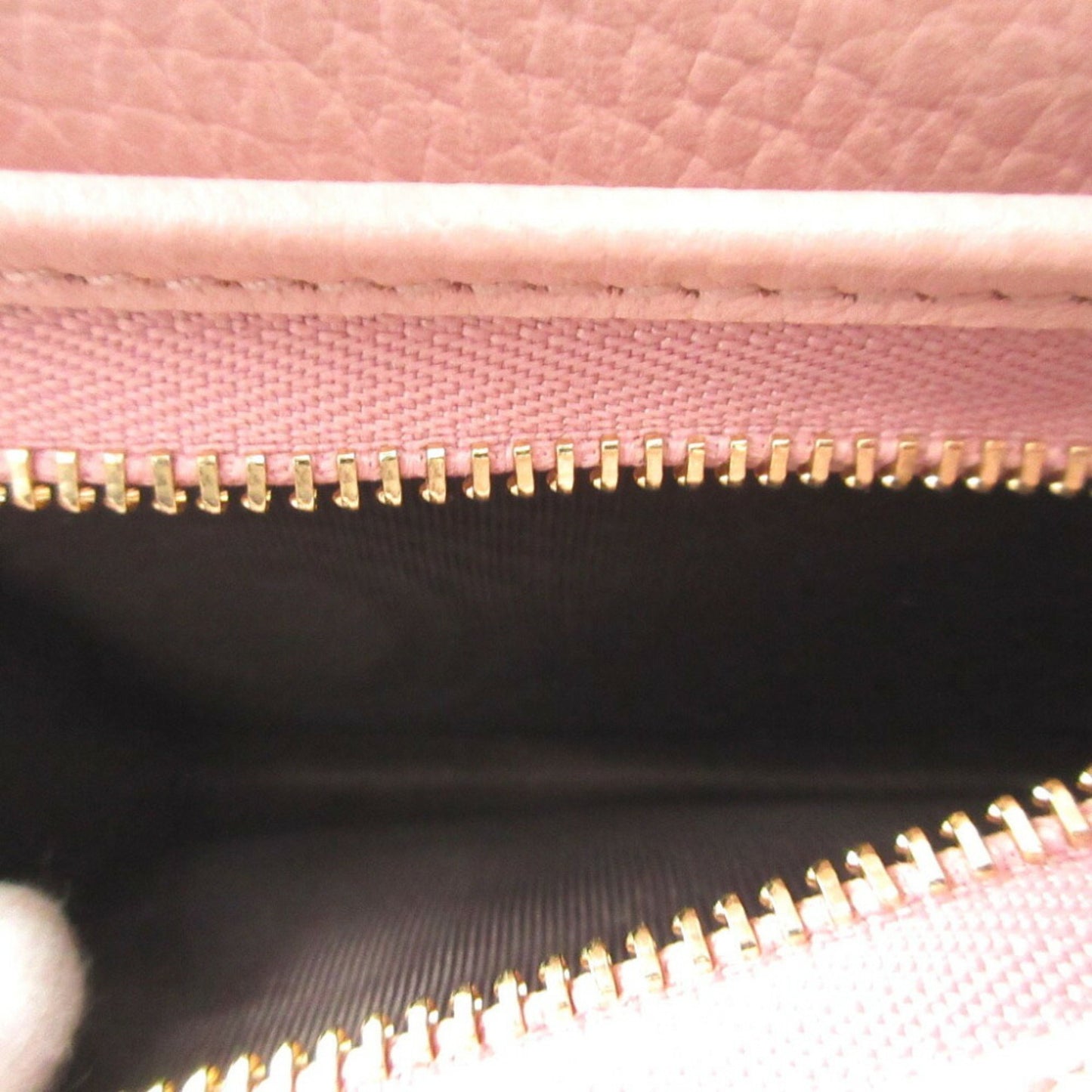 Like New Gucci Gg Marmont 658610 Compact Leather Wallet In Supreme Pink