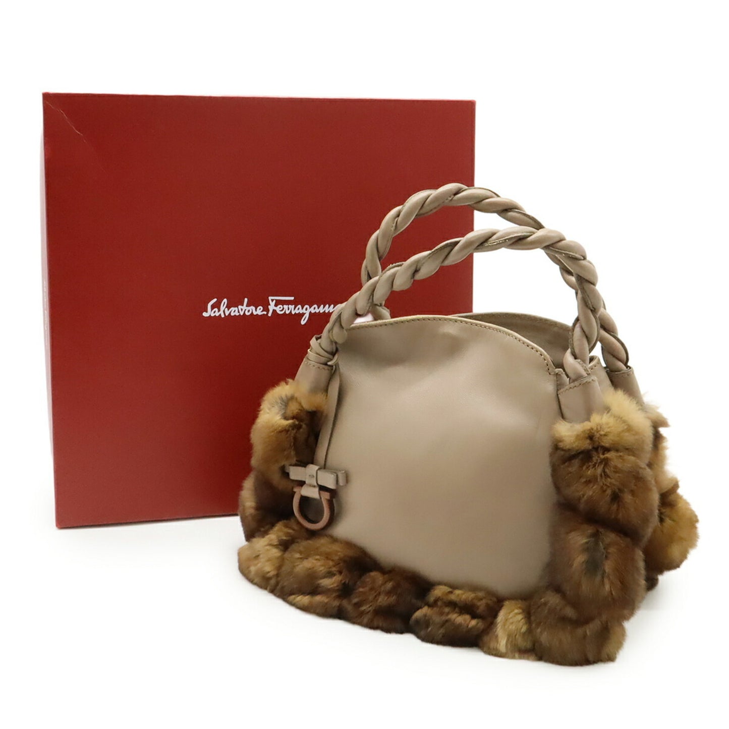 Leather Salvatore Ferragamo Handbag