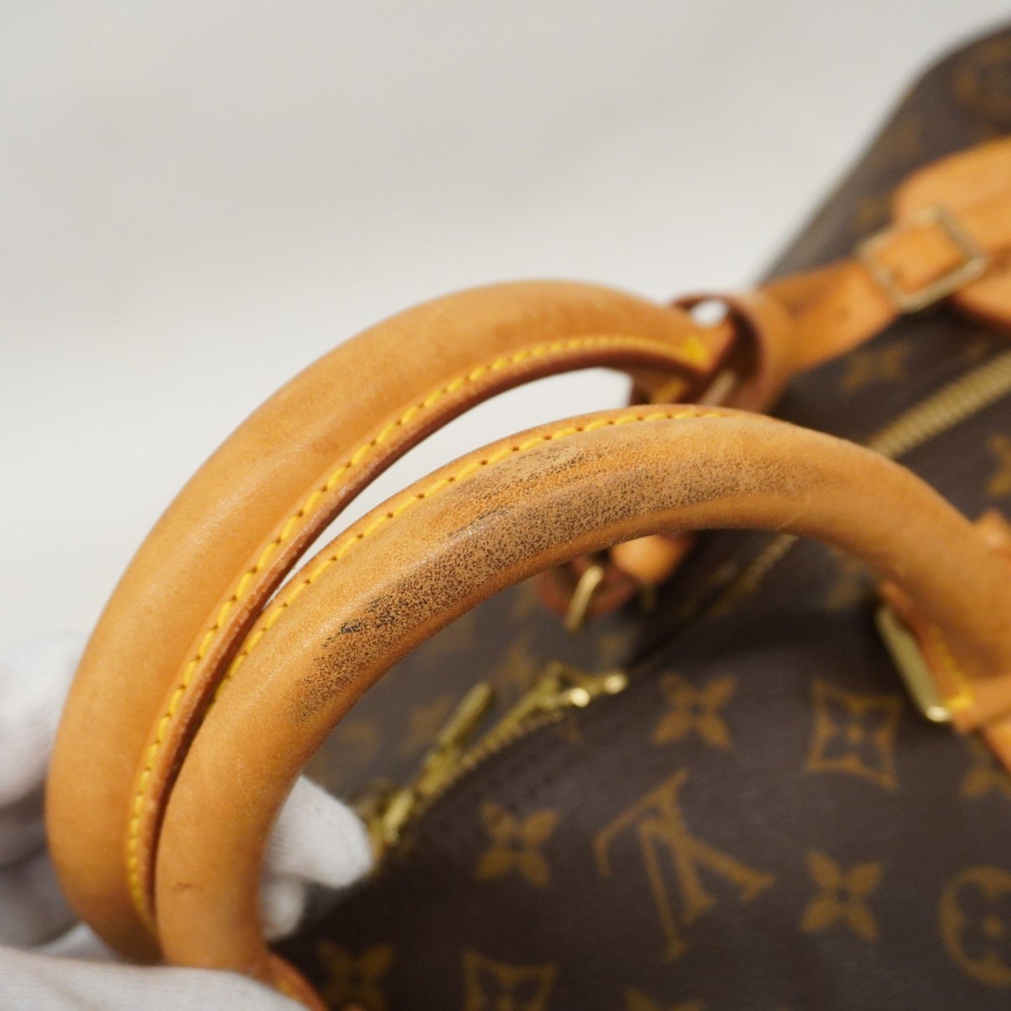 Louis Vuitton Monogram Keepall Bandouliere 60 Boston Bag M41412 Brown