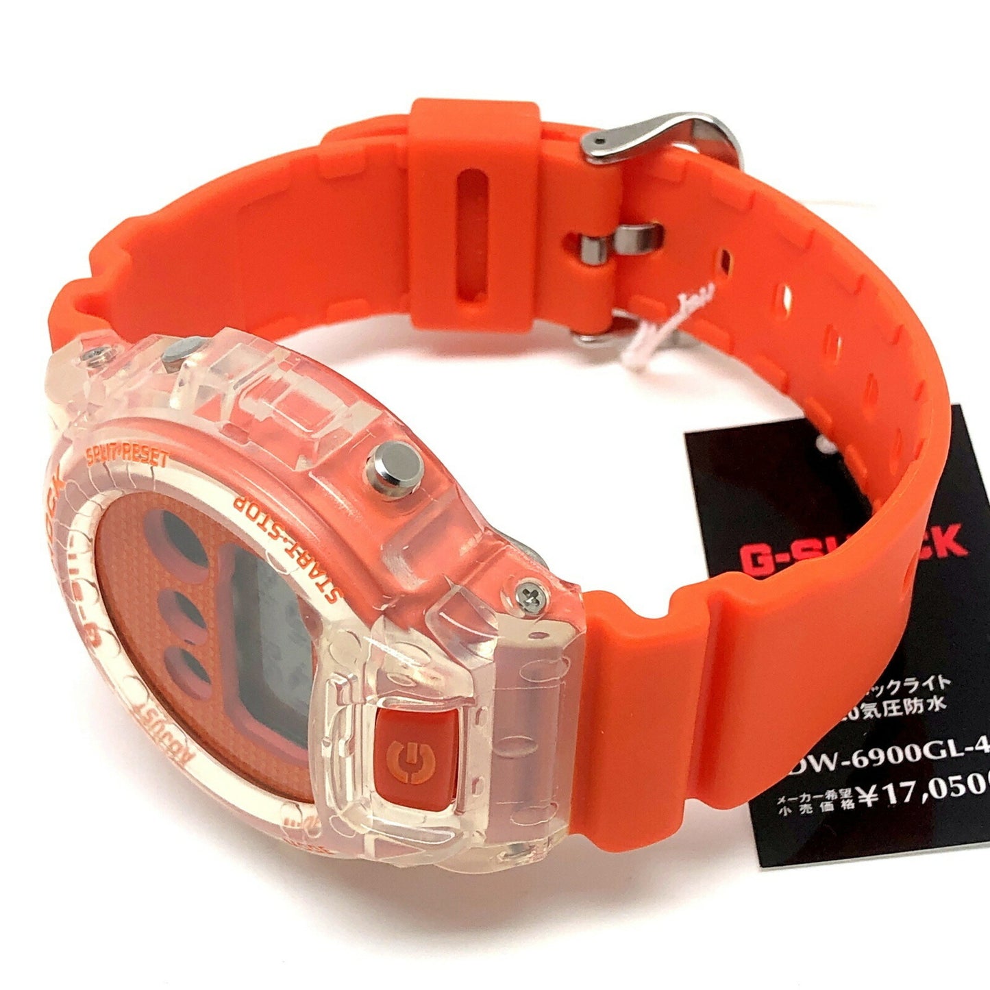 G-Shock Casio Dw-6900Gl-4 Lucky Drop Series Capsule Toy Watch With Skeleton Bezel