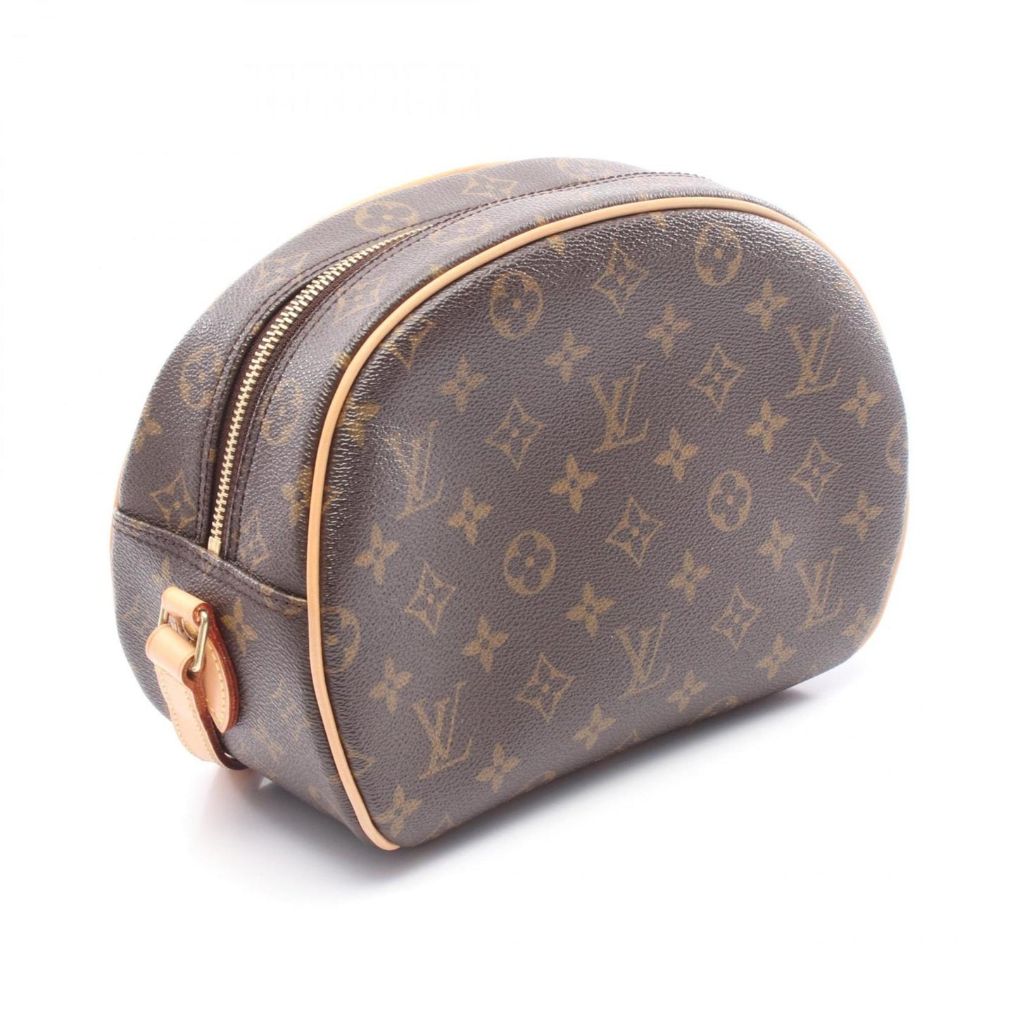 Louis Vuitton Blois Monogram Shoulder Bag Coated Canvas Leather