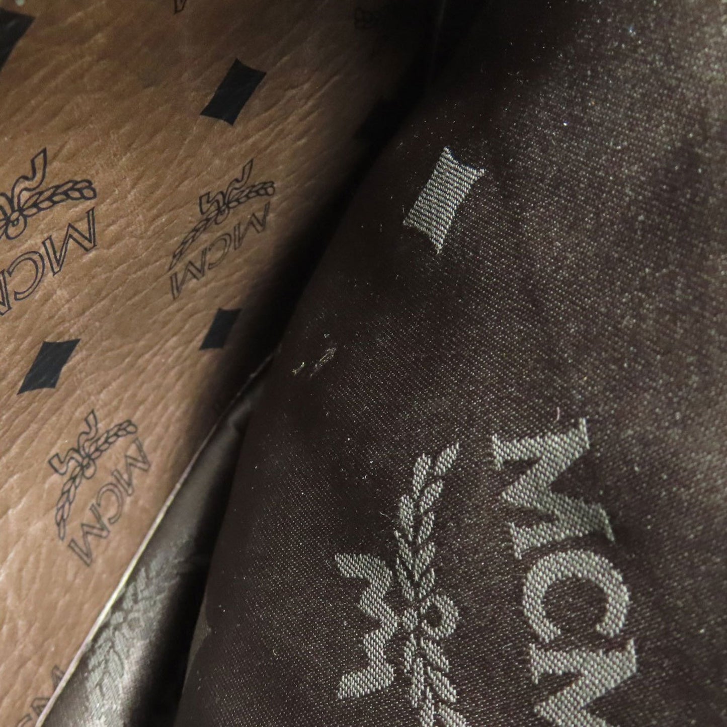 Mcm Studded Backpack/Daypack Pvc