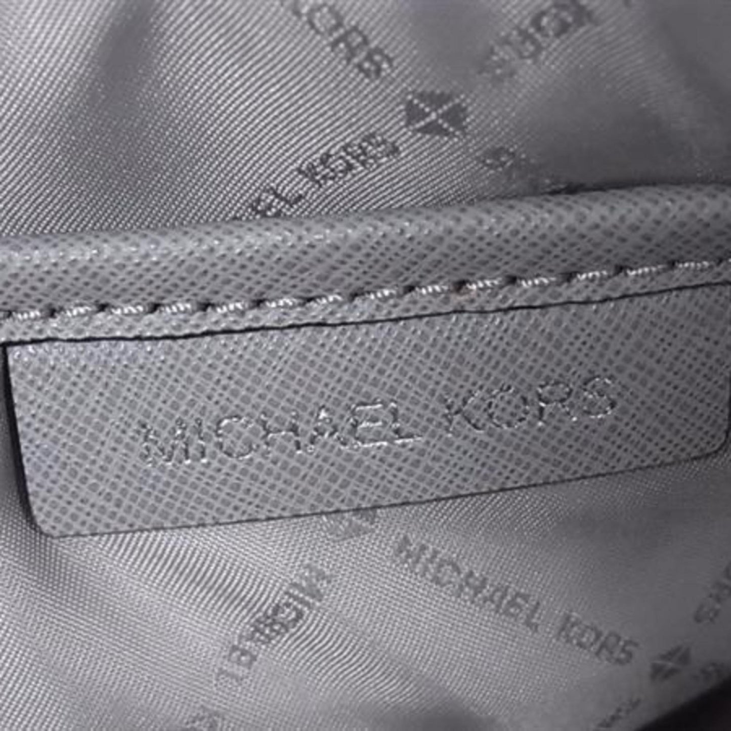 Michael Kors Backpack 35S9Sayb7B White/Grey/Leather