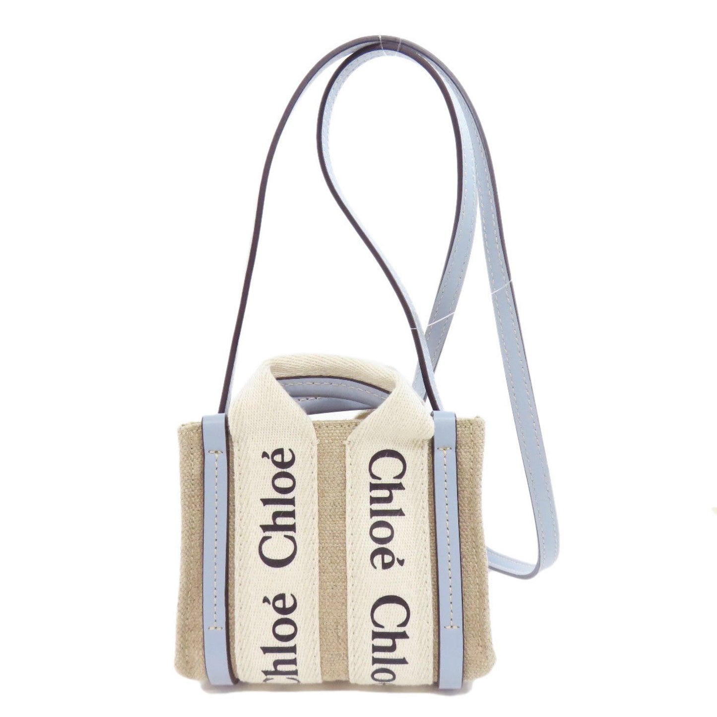 Chlo Chloe Woody Nano Handbag Canvas