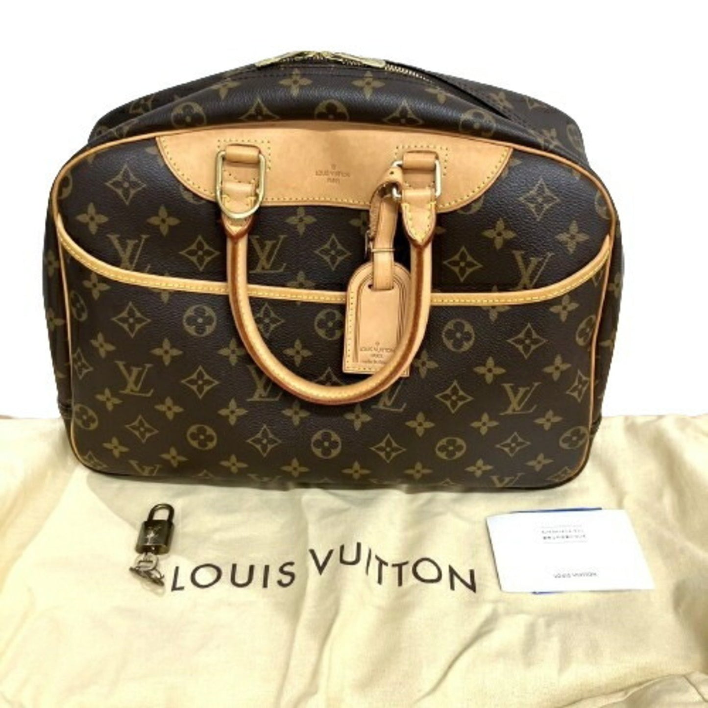 Louis Vuitton Louis Vuitton M47270 Monogram Deauville Handbag