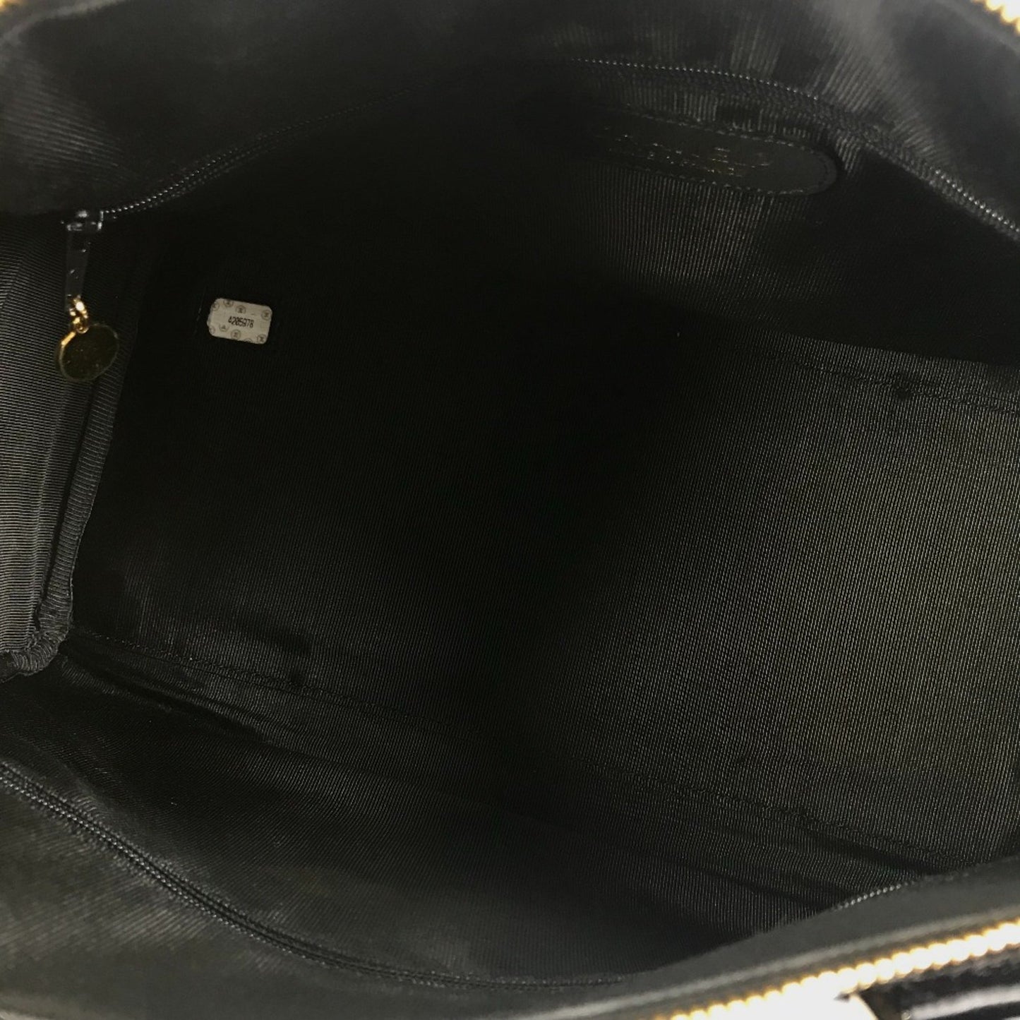 Chanel Cc Mark Bag 2Way Hand Bag Duffle Bag Black