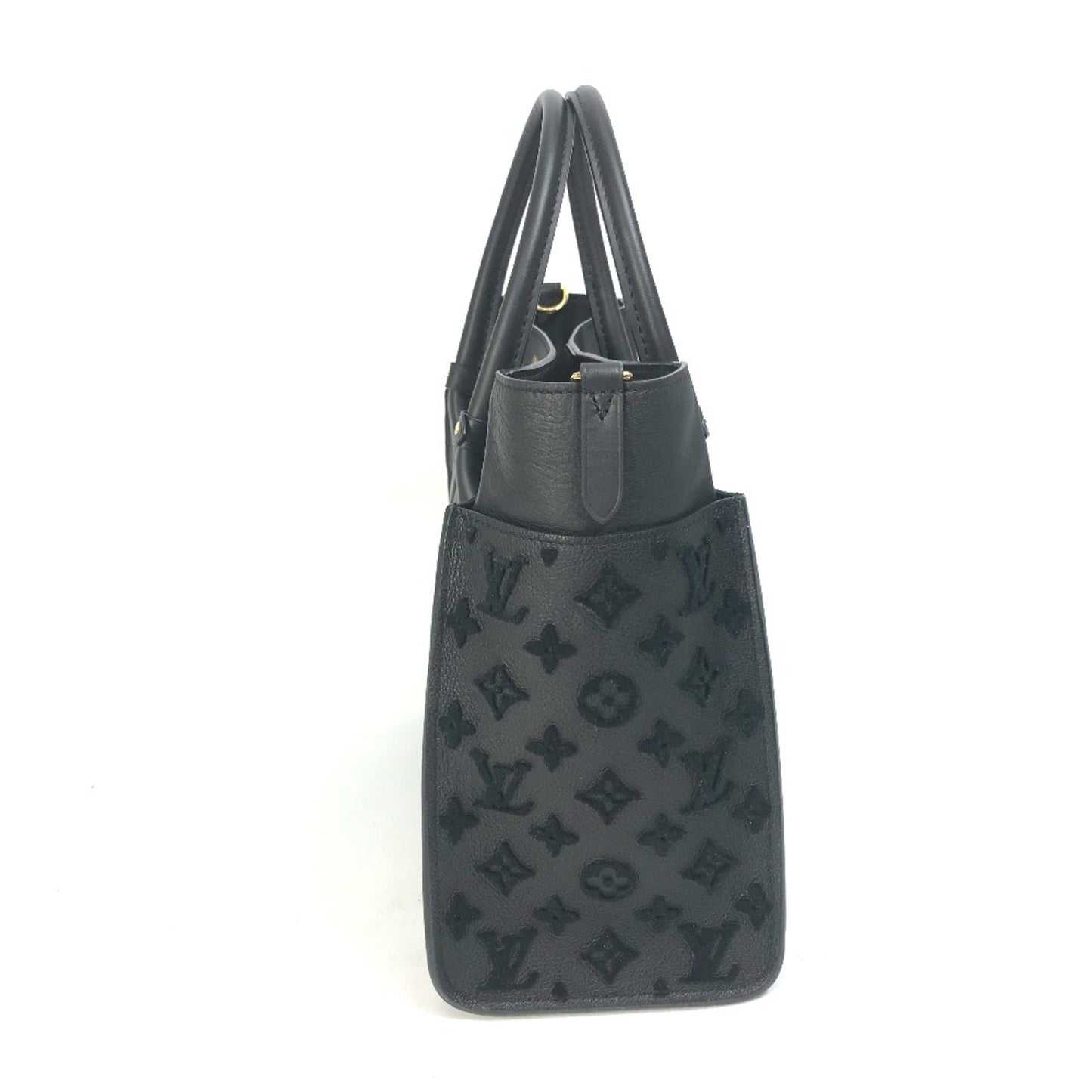 Louis Vuitton M53826 Monogram Tuftage Lv Logo On My Side Mm 2-Way Tote Bag