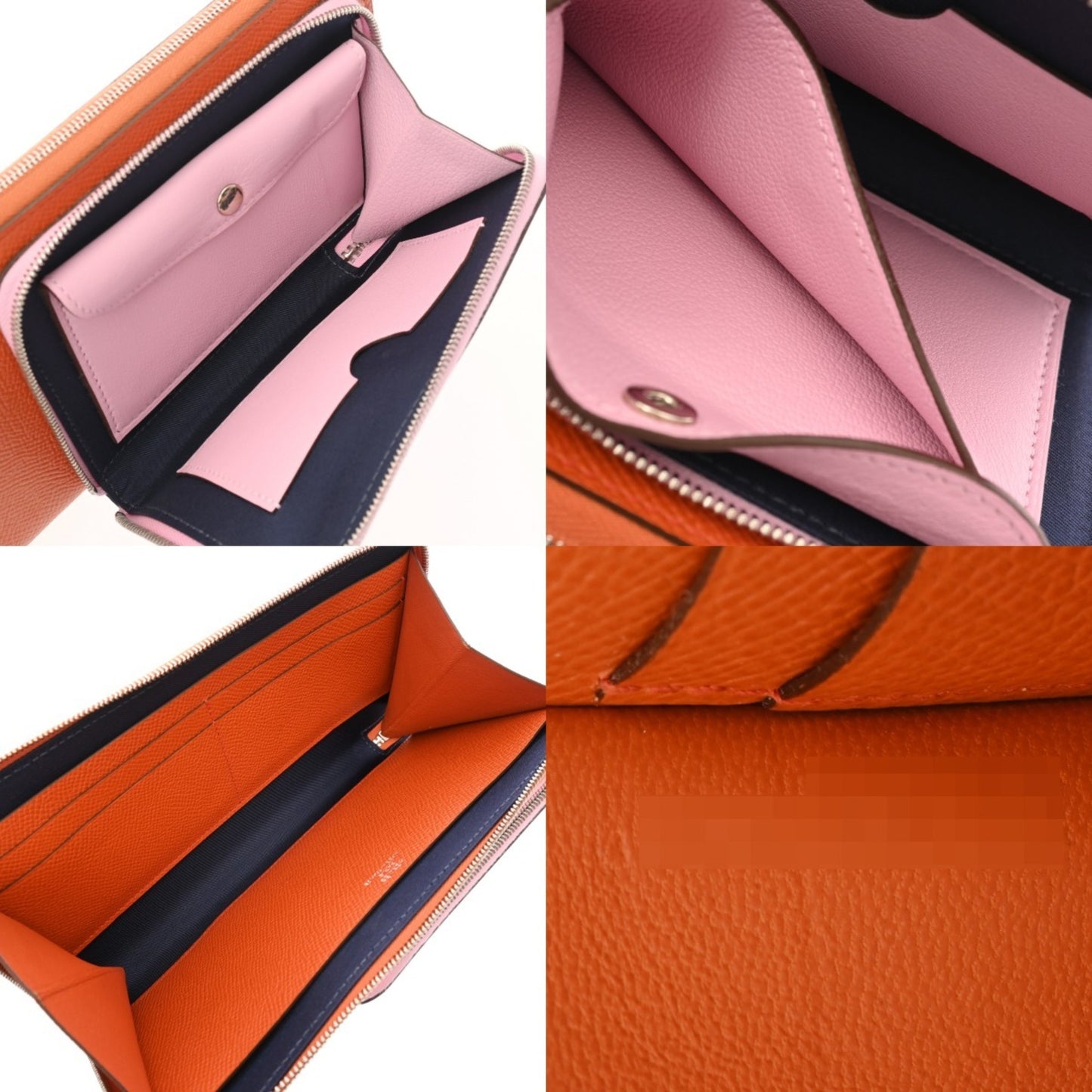 Hermes Nouveau Togo Terre Bateau Mauve Silvestre U Stamp (Circa 2022)