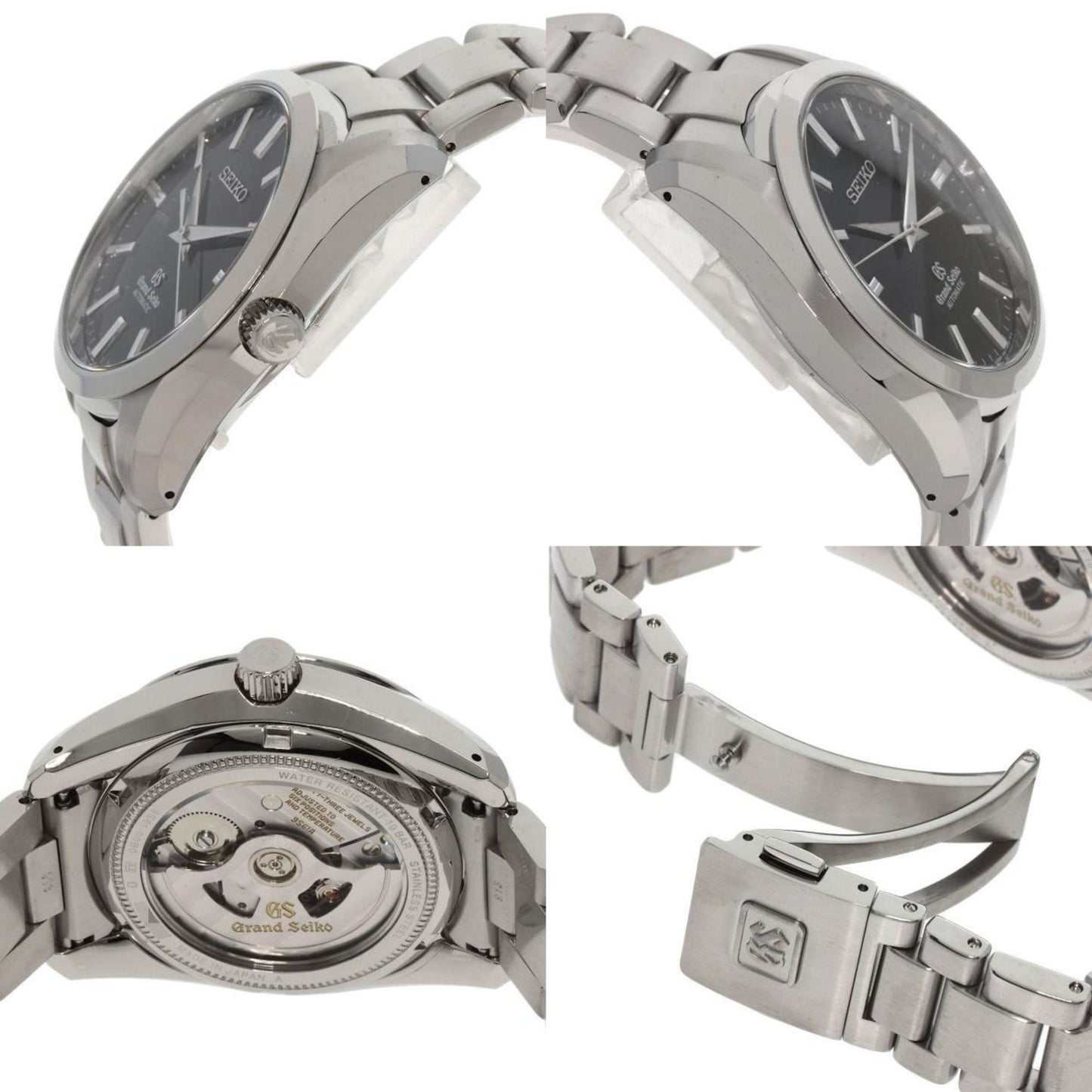 Seiko Sbgr101 9861-00B0 Grand Watch Stainless Steel Ss
