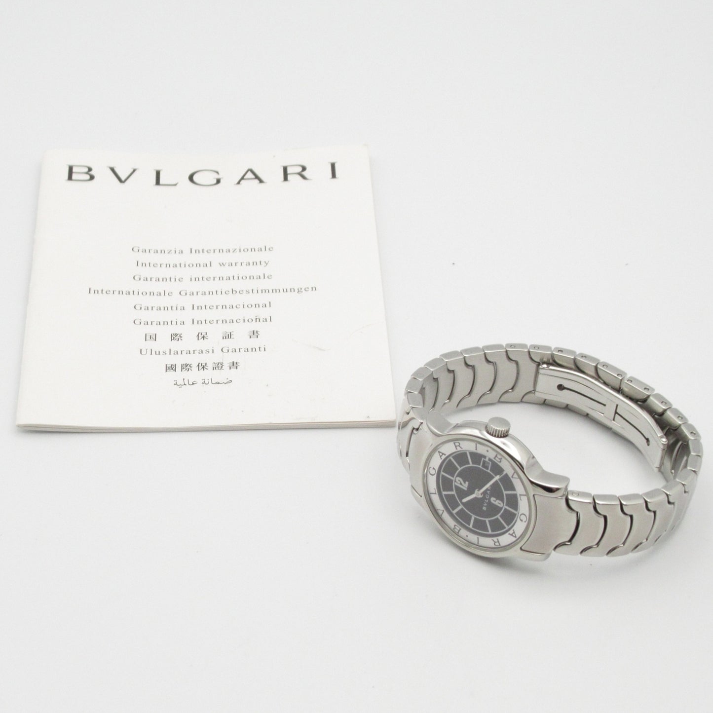 Bvlgari Solotempo Stainless Steel Watch For Women
