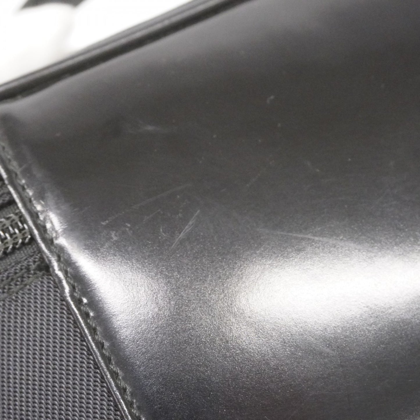 Gucci Bamboo Vanity Bag 032 1956 0150 Nylon Black