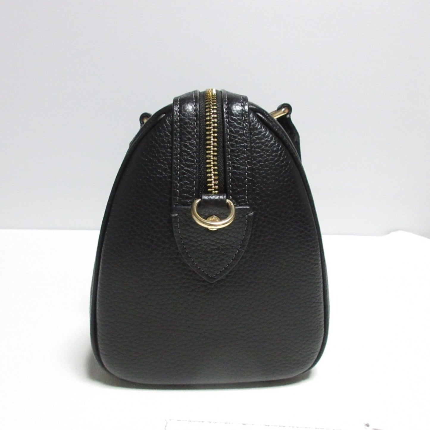 Coach Lowan Satchel Leather 2Way Handbag Shoulder Bag Cv962 Black