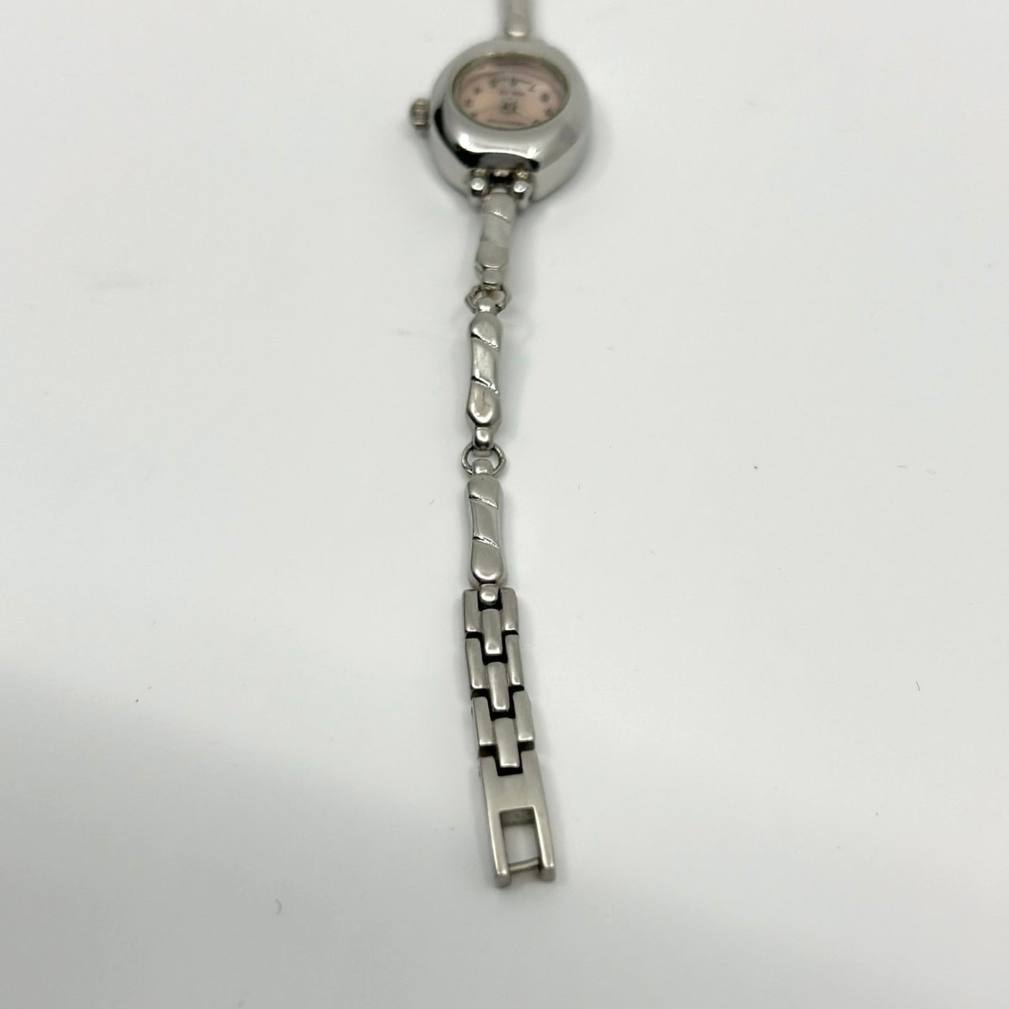 Valentino Valentine Women'S Quartz Watch With Pink Dial And Silver Bracelet