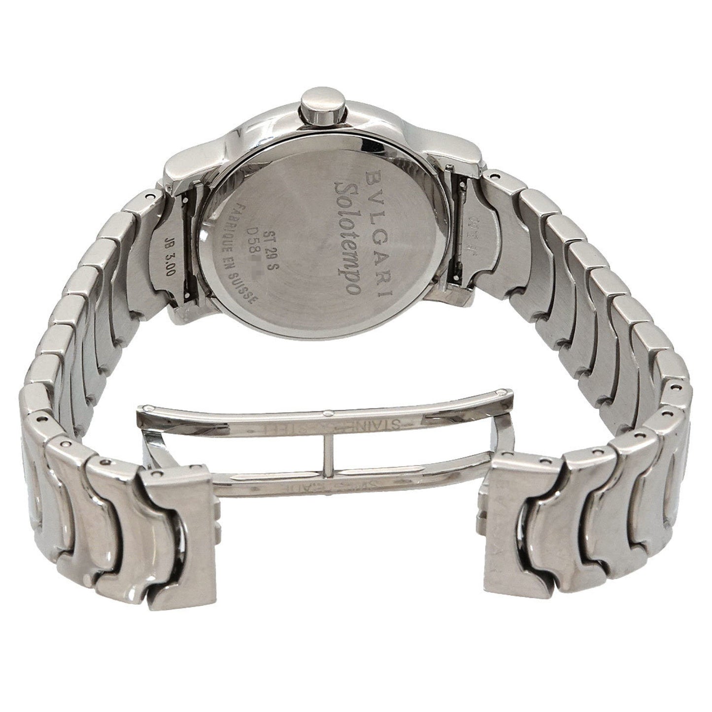 Bvlgari Solo Tempo St29S Women'S Watch With Date