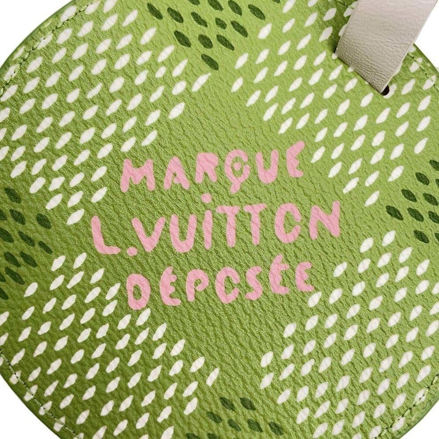Louis Vuitton Damier Golf Bag Tag Tee Gi1063 Louis Vuitton Charm