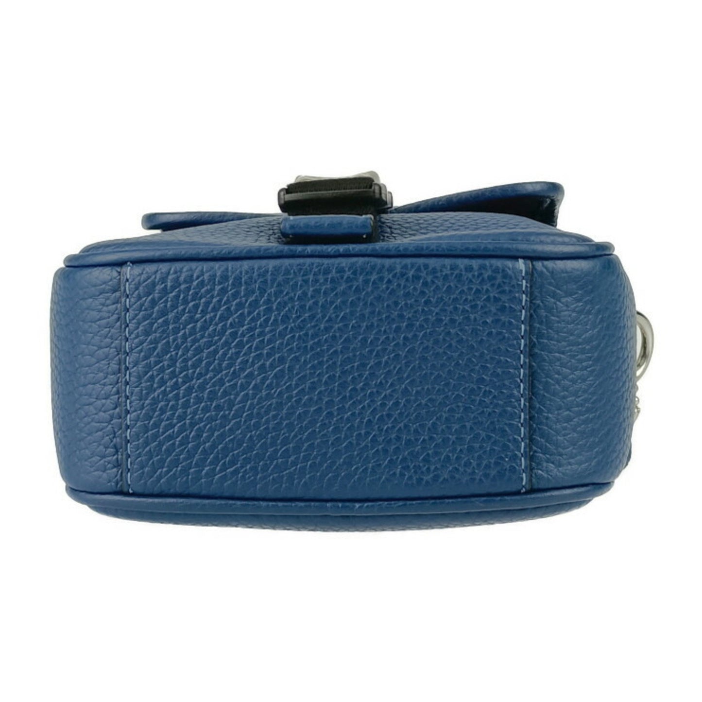 Coach Shoulder Bag Beck Crossbody Cj736 Blue Black Leather